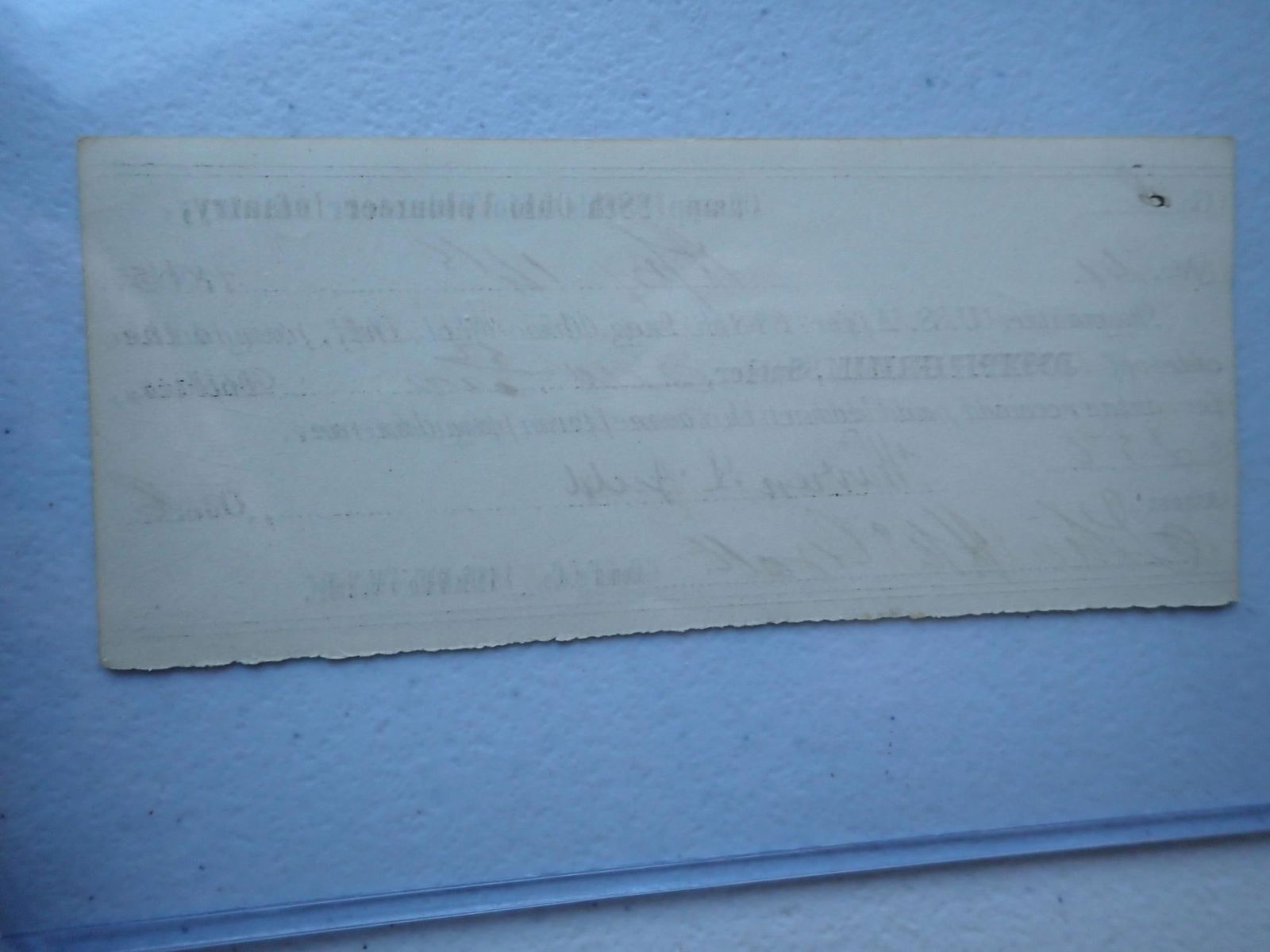 Benjamin Ford RPPC, CSA pay slip, etc. - 6