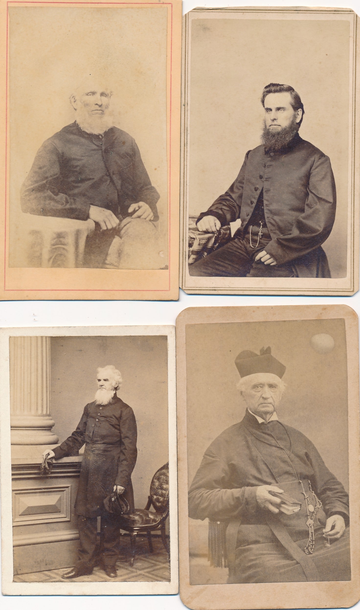 Civil War era Chaplain CDVs (1 of 2)