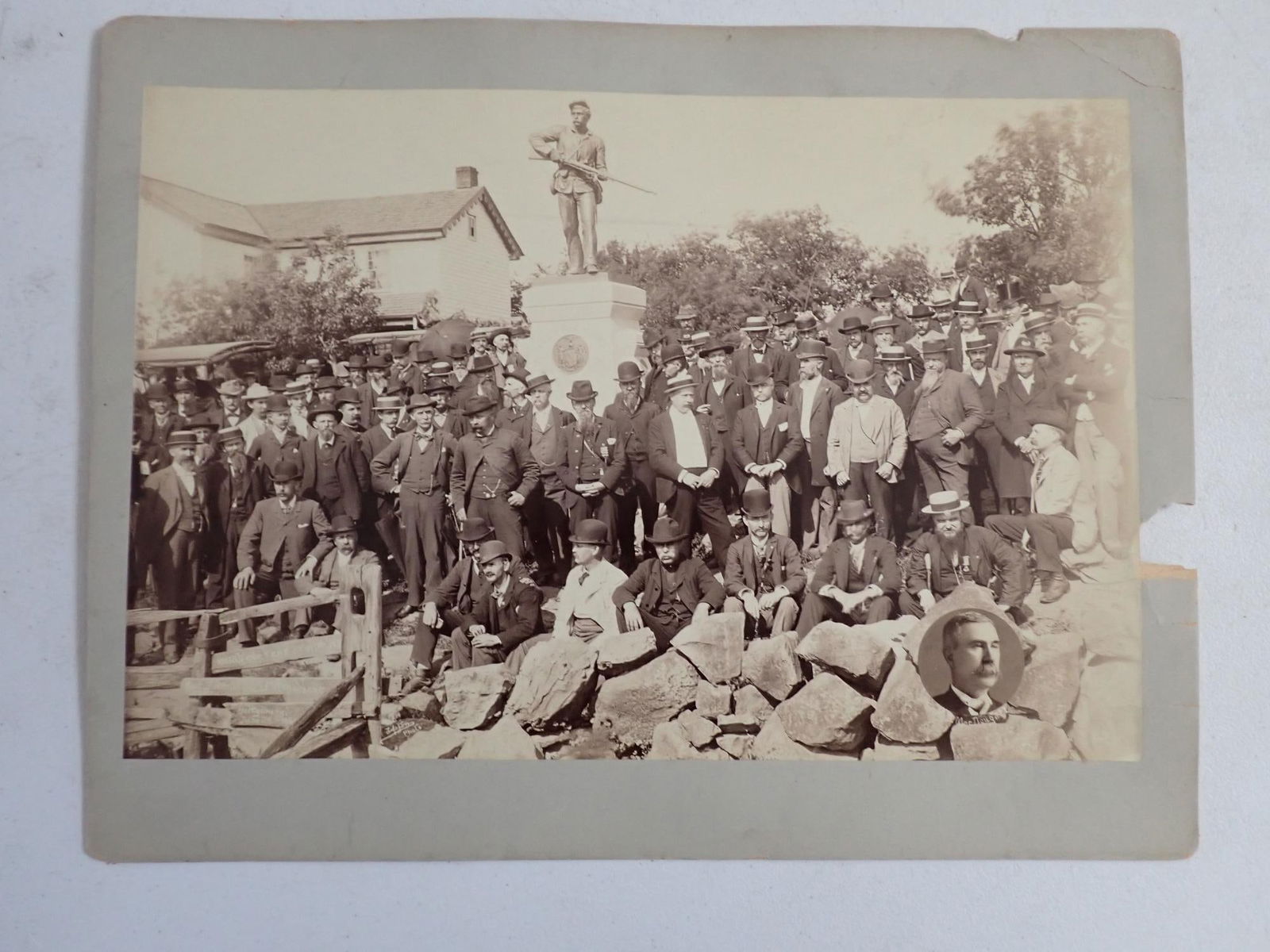 Veterans of NY 111th 1891 Gettysburg Monument (1 of 11)