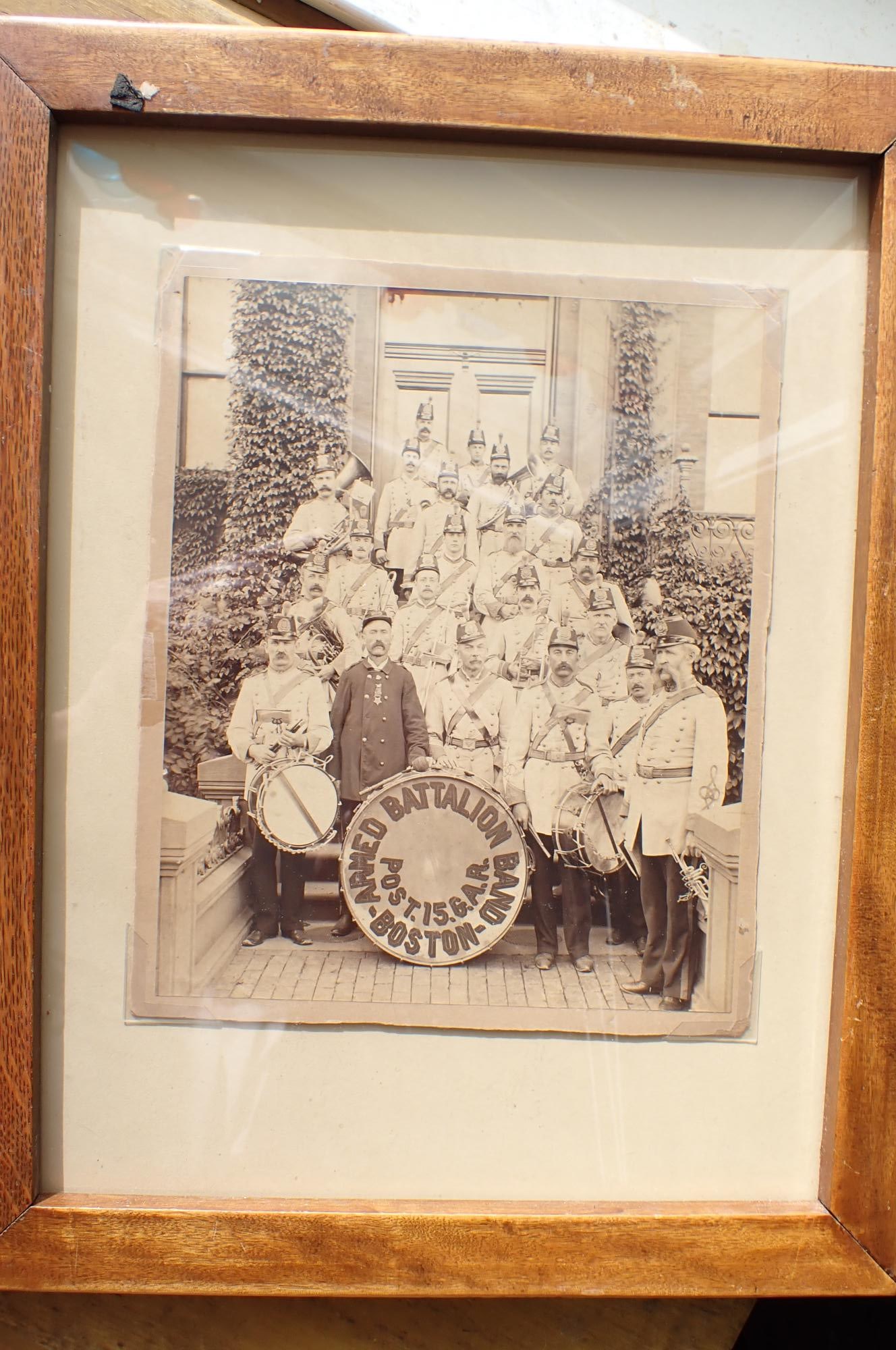 Post 15 G.A.R. Boston, Ma Arms Battalion Band (1 of 10)