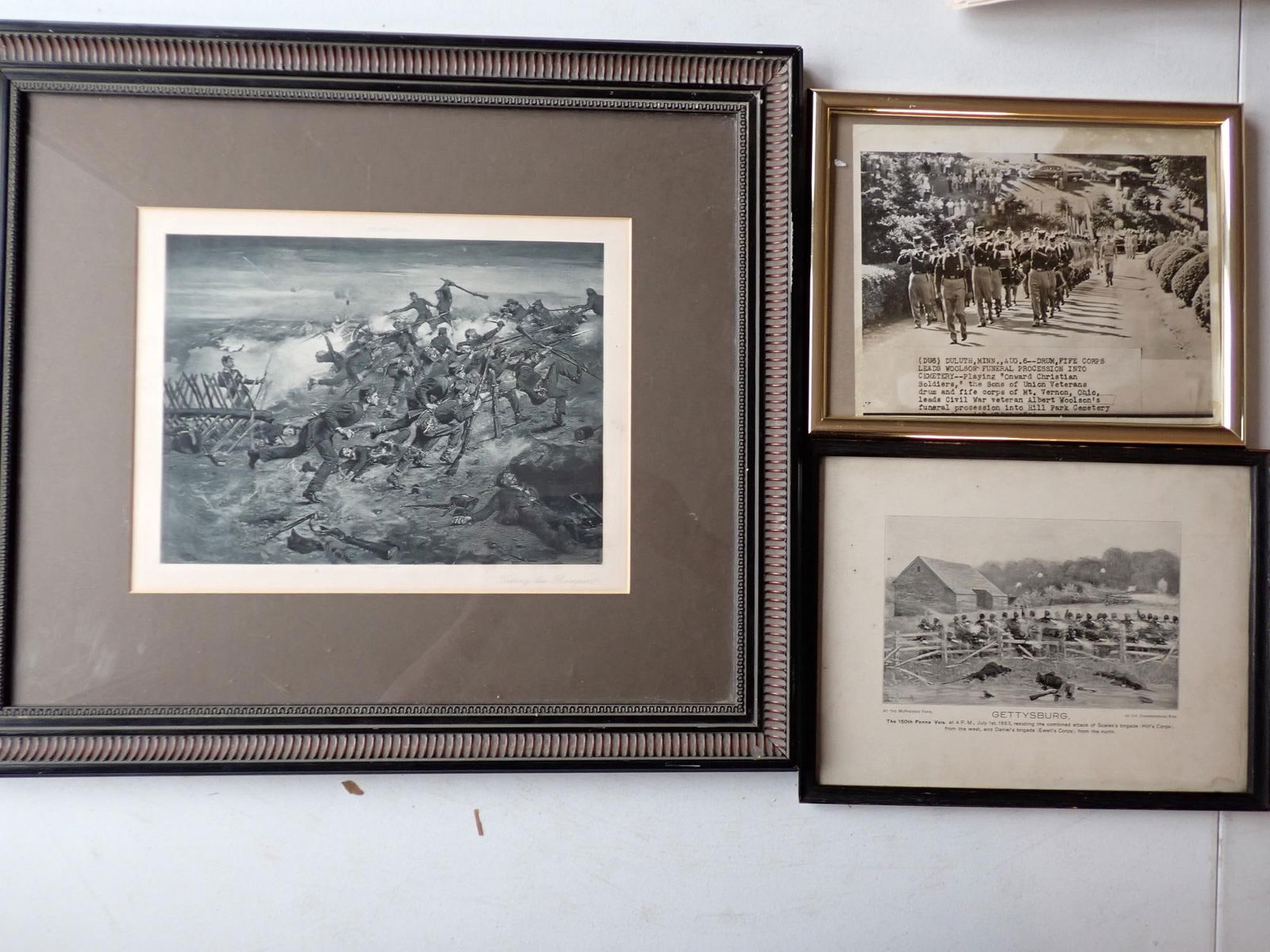 Taking the Ramparts Photogravure, Gettysburg etc. (1 of 17)