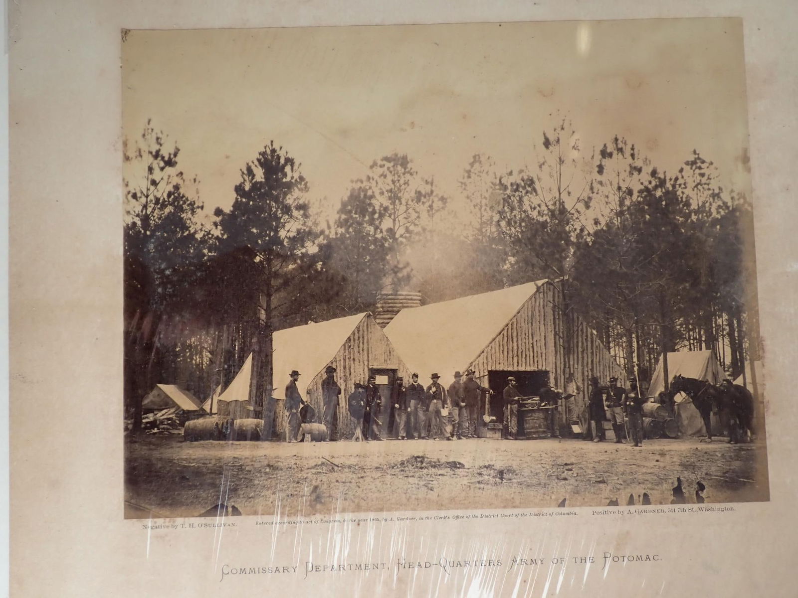 Commissary Army of the Potomac Civil War Photo (1 of 10)