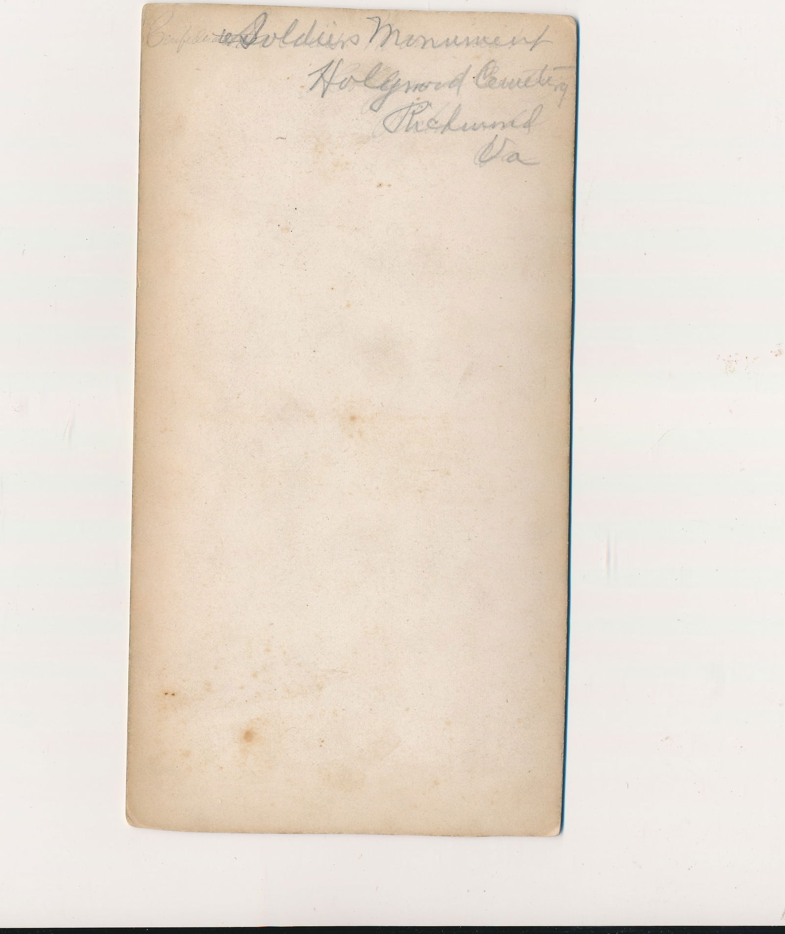 Robert E. Lee Monument dedication Cabinet Card - 11