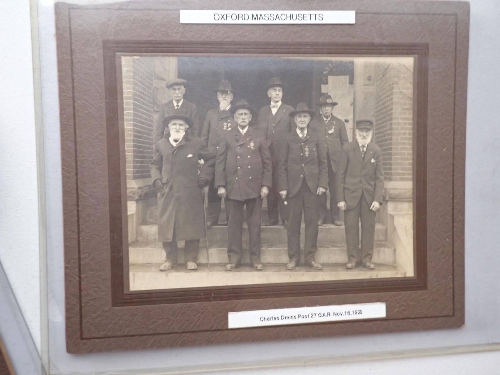 Oxford, MA GAR photos - African American soldier (1 of 10)