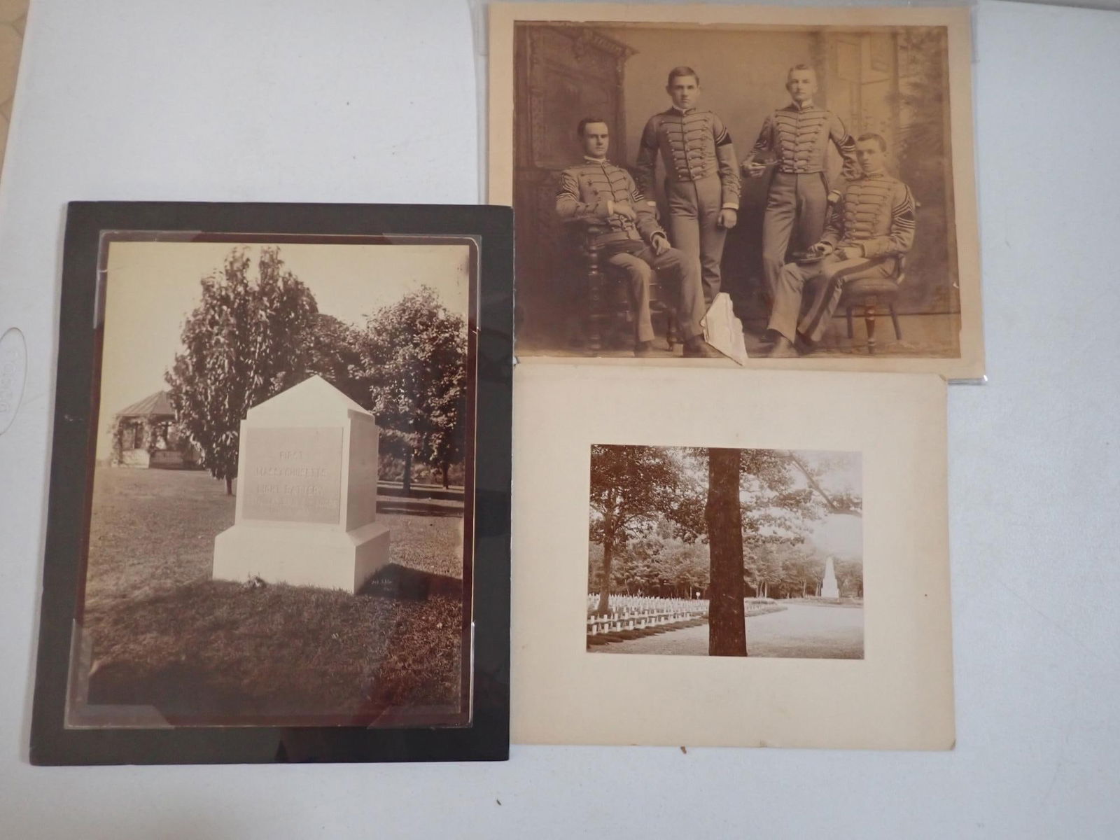 3 Large Civil War & Soldier photos (1 of 9)