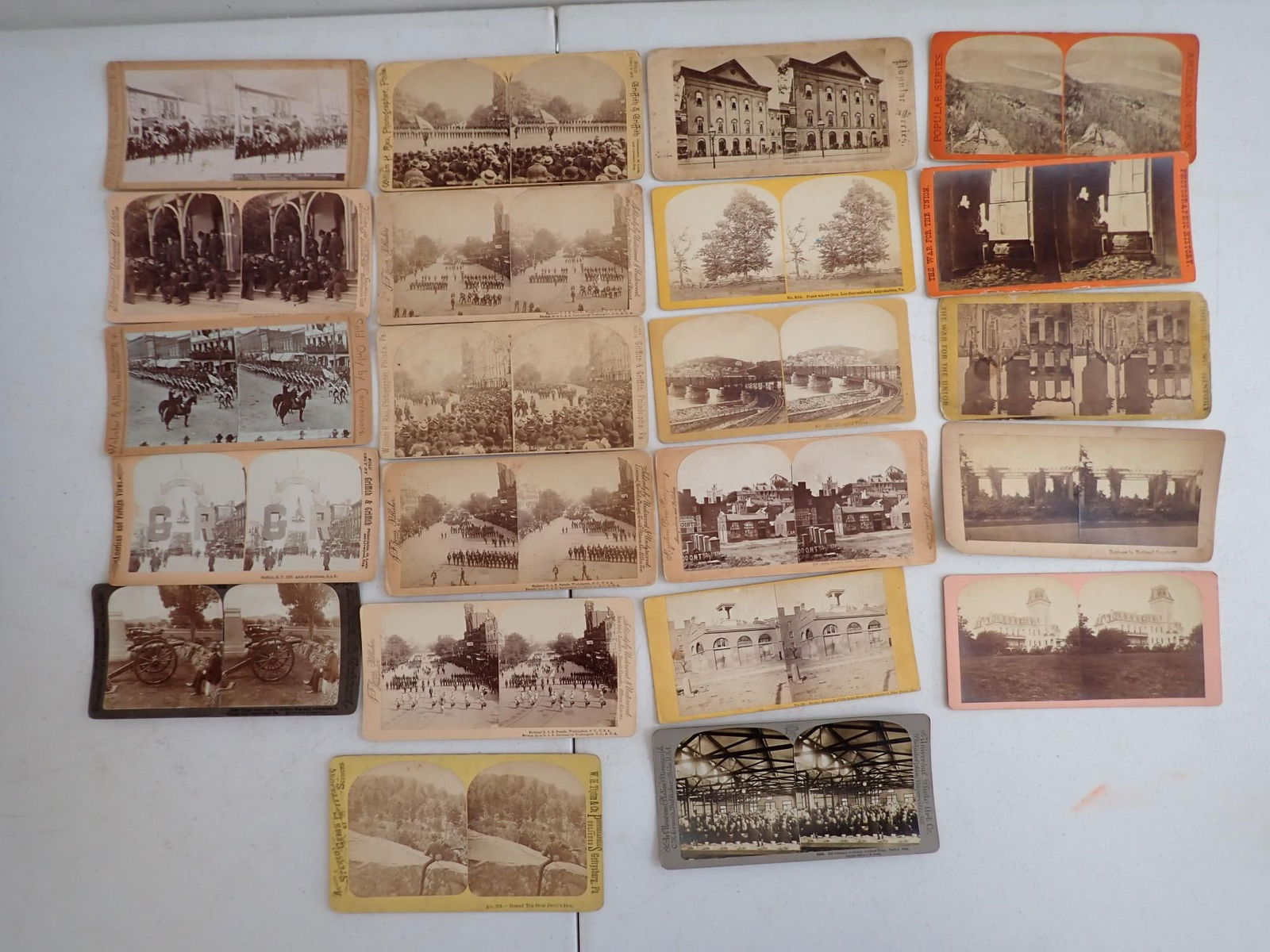 Civil War related Stereoviews: GAR, Battle sites, etc. (1 of 12)