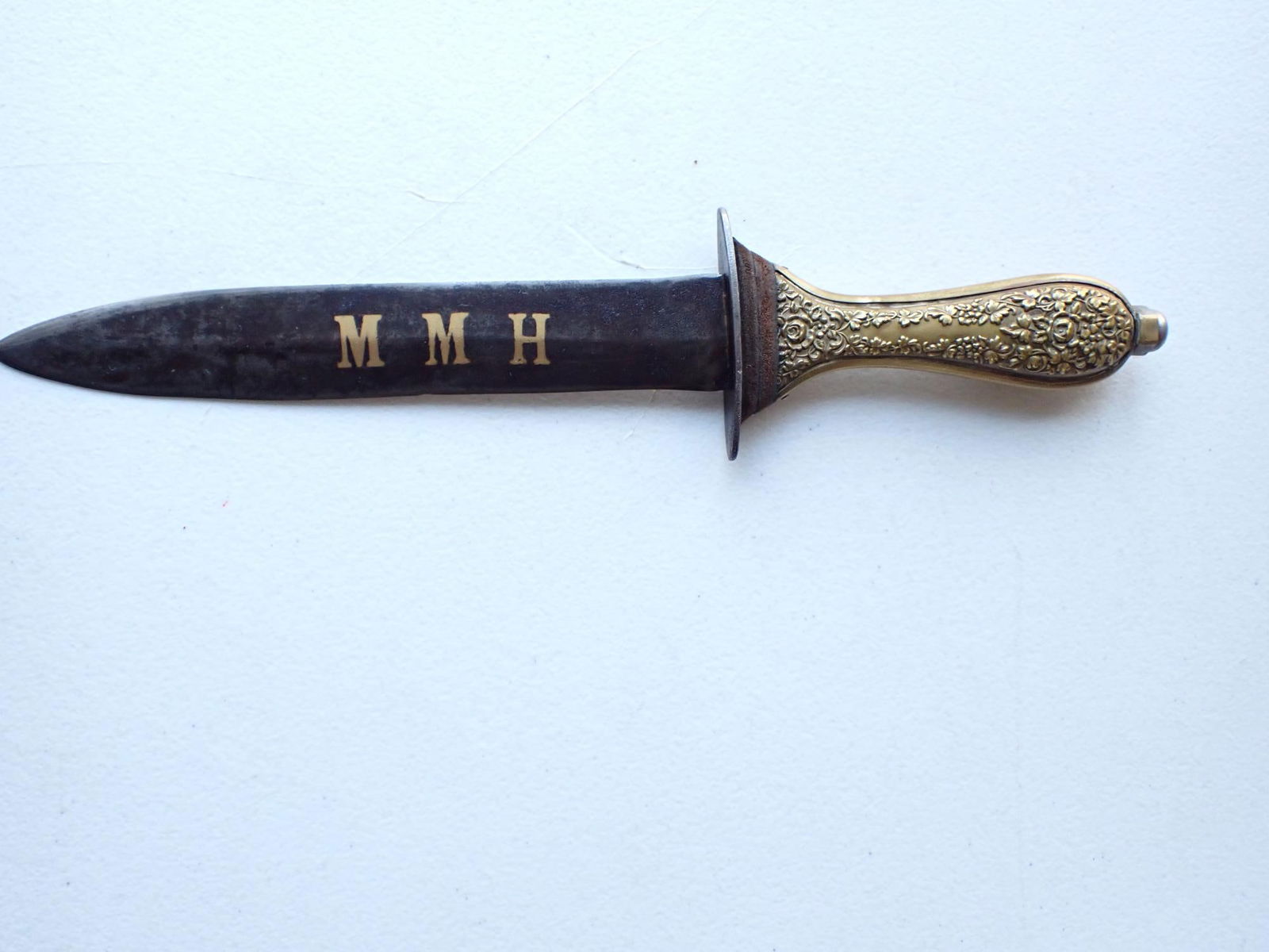 Sgt. Maj. Milton M. Holland presentation Bowie Knife (1 of 11)