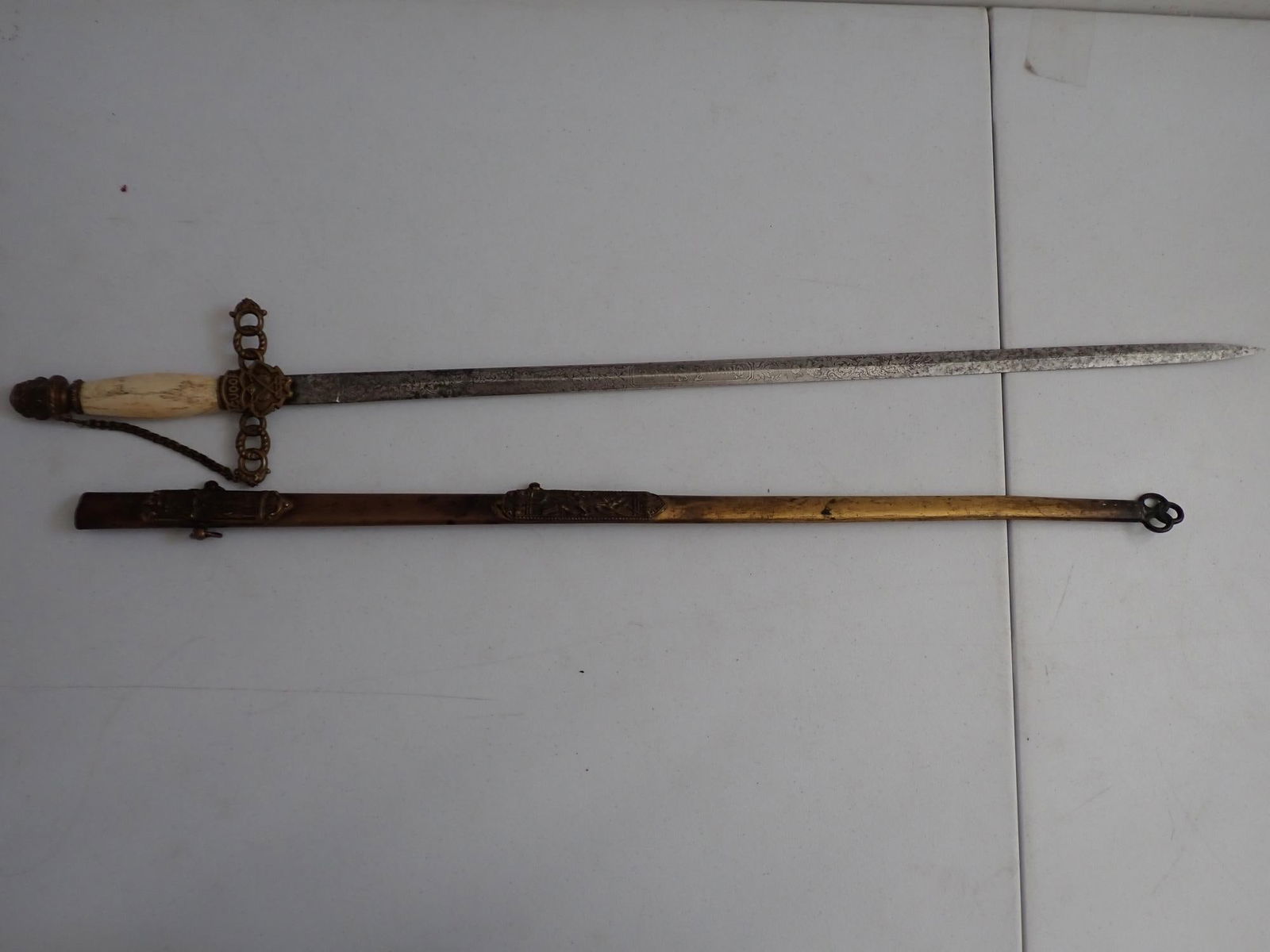 19th Century Odd Fellows Ceremonial Sword (1 of 13)