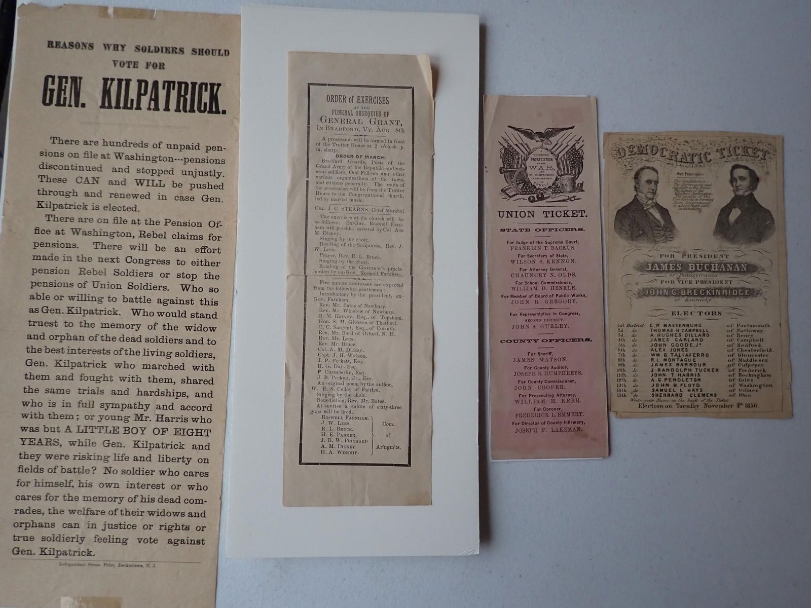 Why soldiers should vote Gen. Kirkpatrick Broadside (1 of 12)