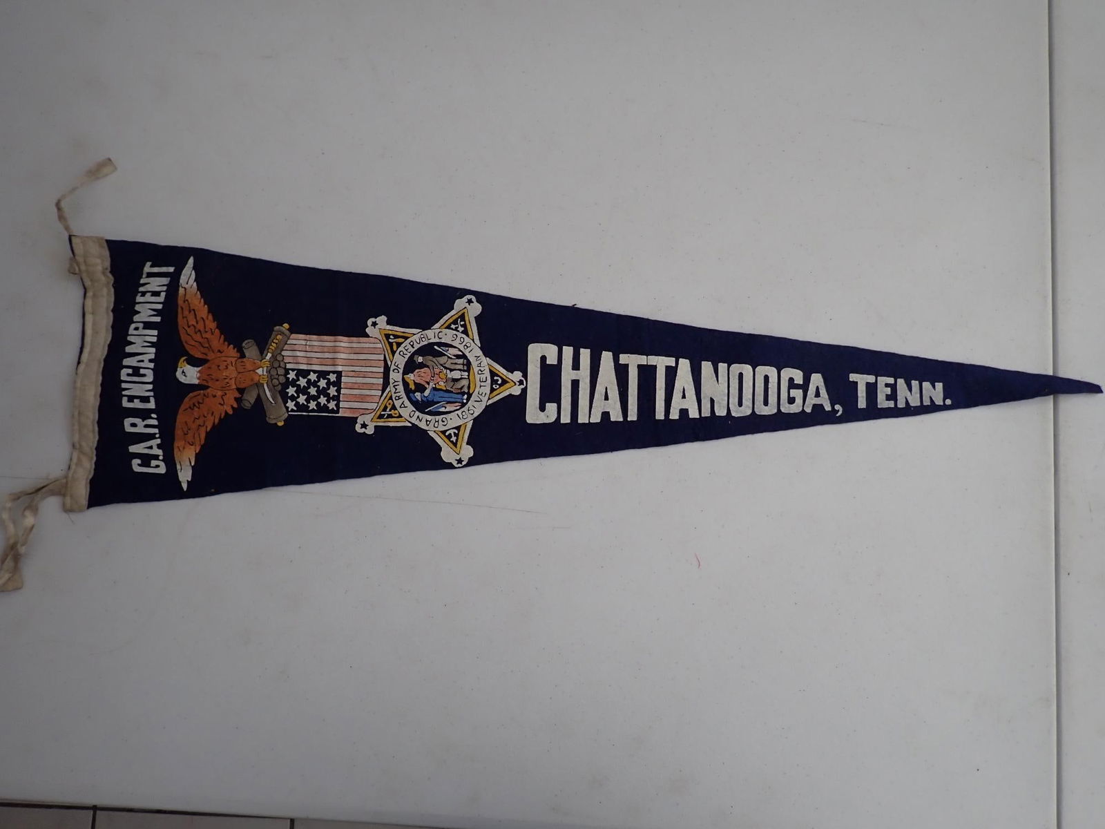 G.A.R. Encampment Chattanooga, Tenn Pennant (1 of 11)