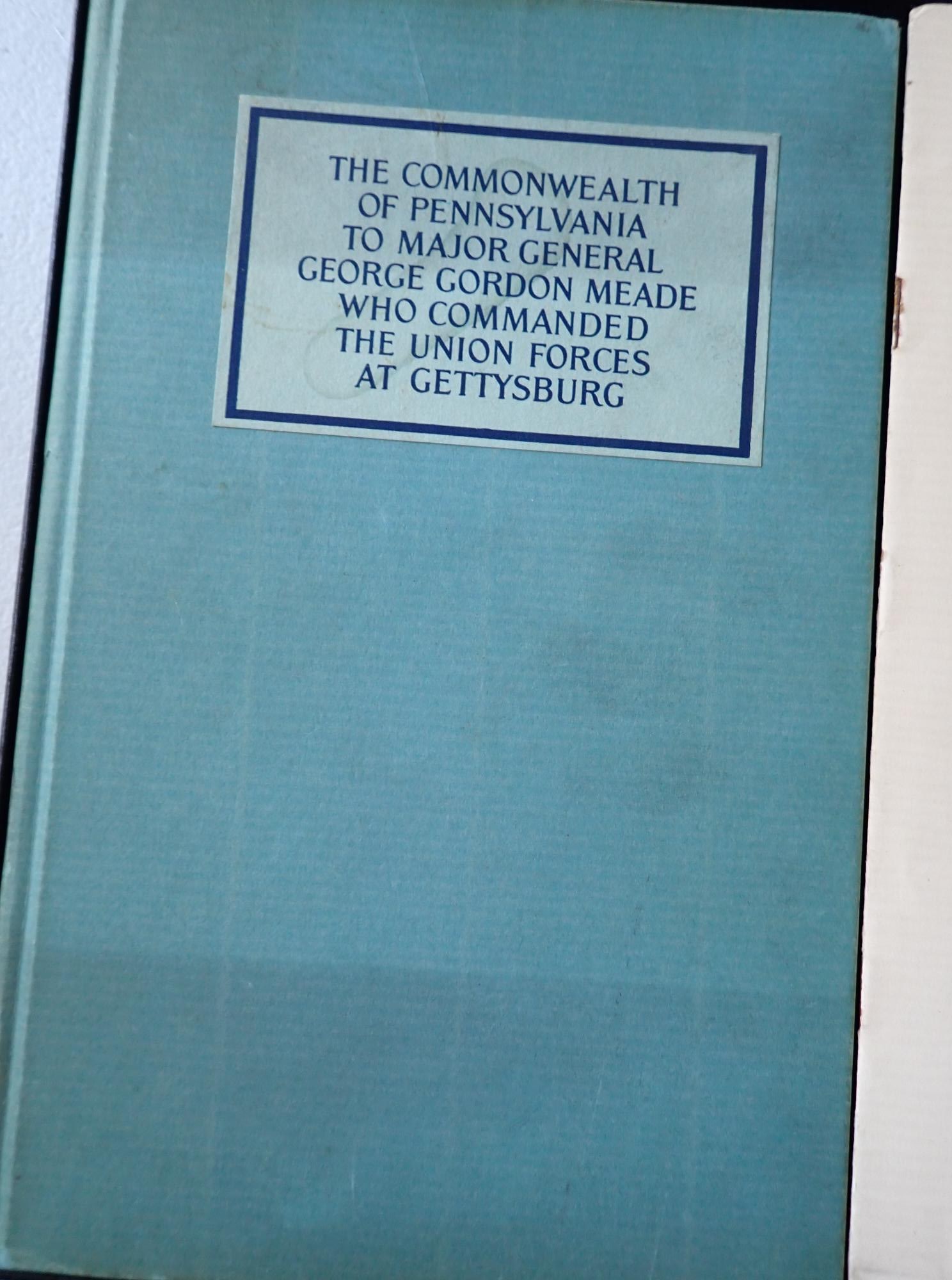 Gettysburg monument dedication memorabilia - 13