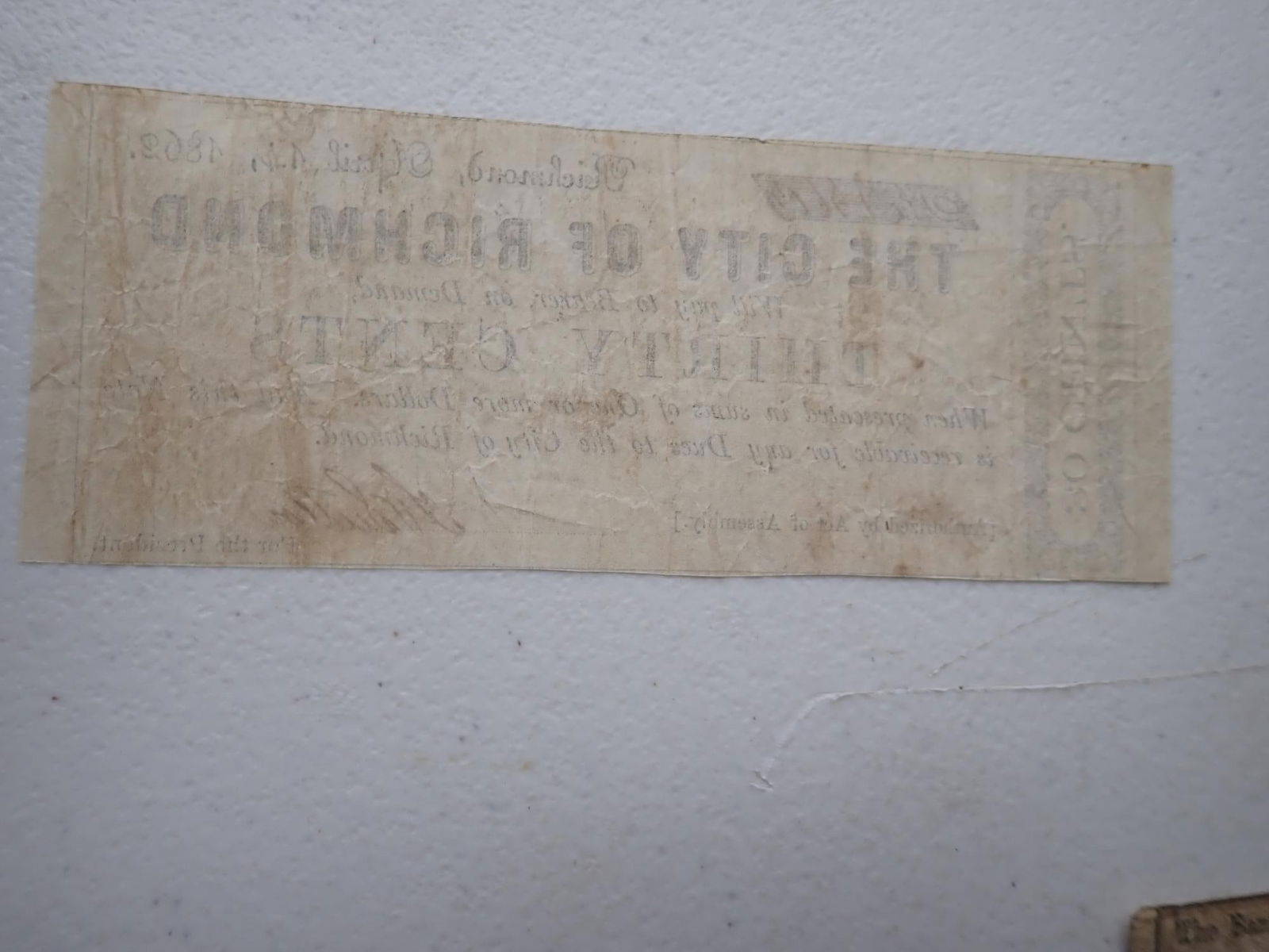 Confederate Fractional Currency Notes - 3