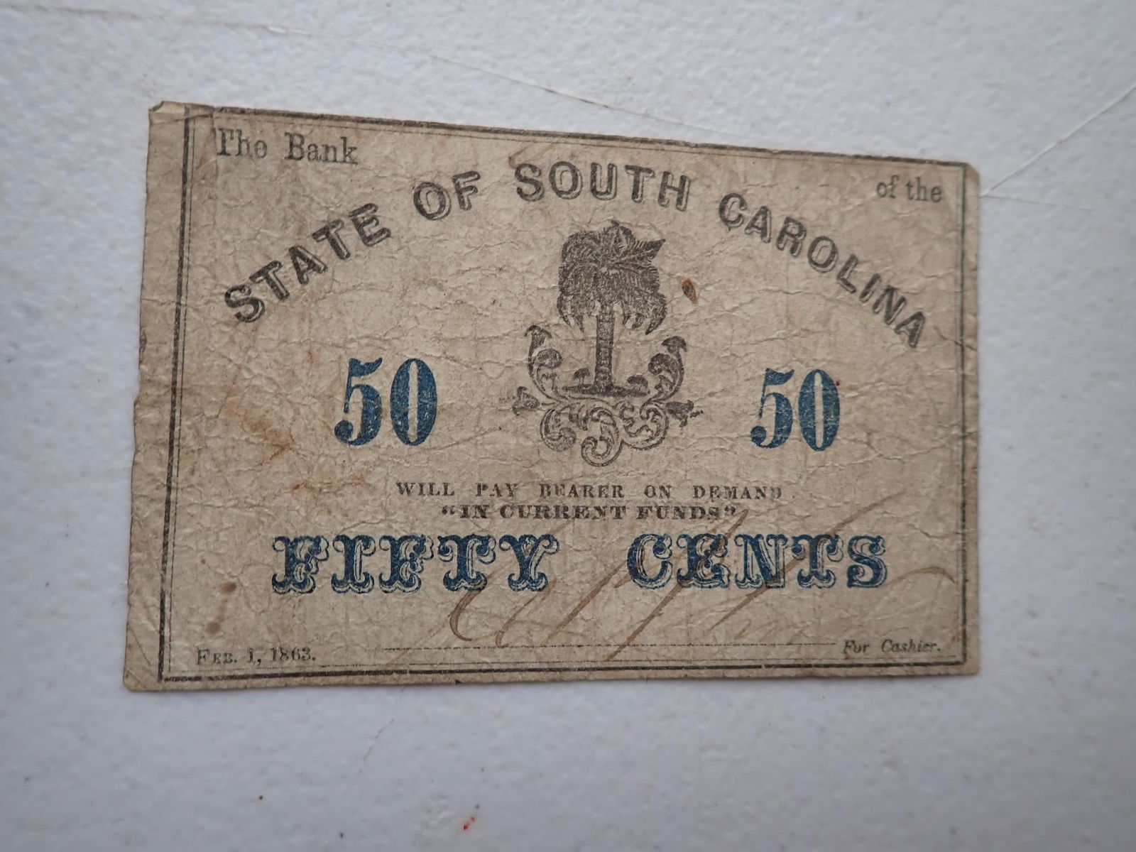Confederate Fractional Currency Notes - 4