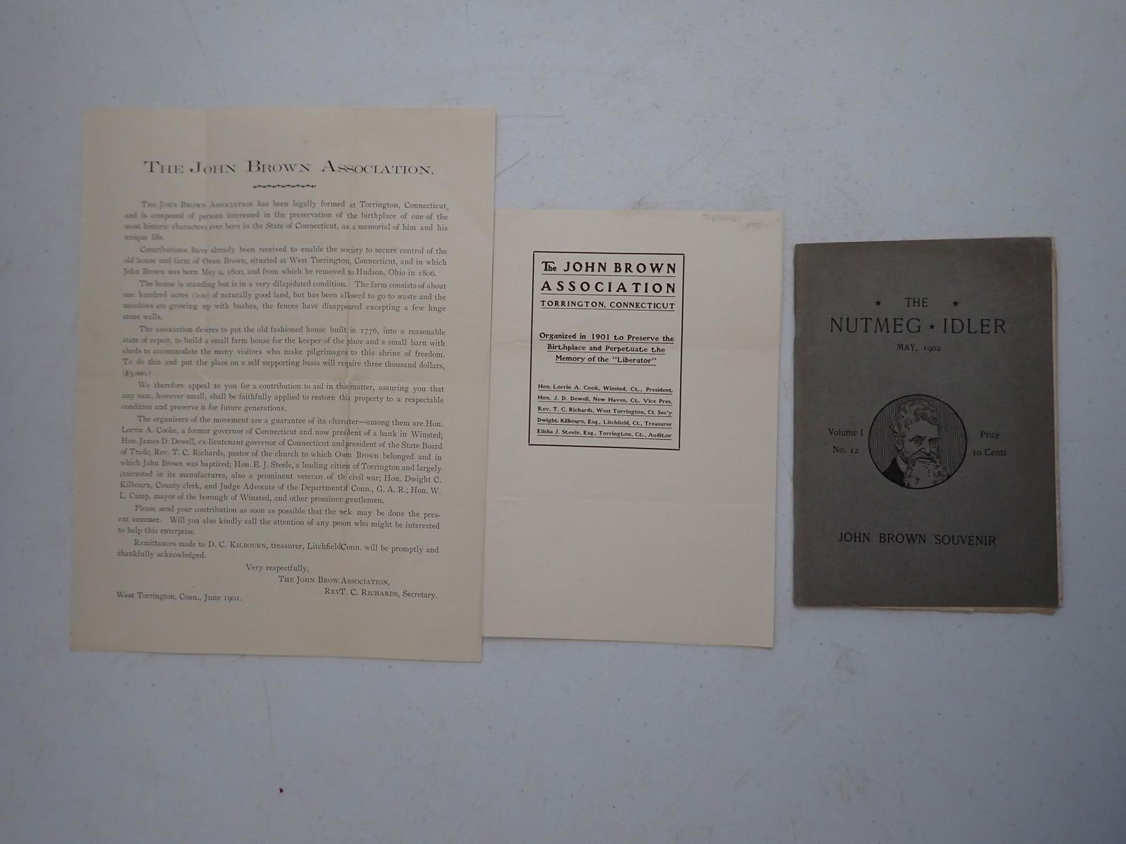 John Brown Association Souvenir Ephemera - 5