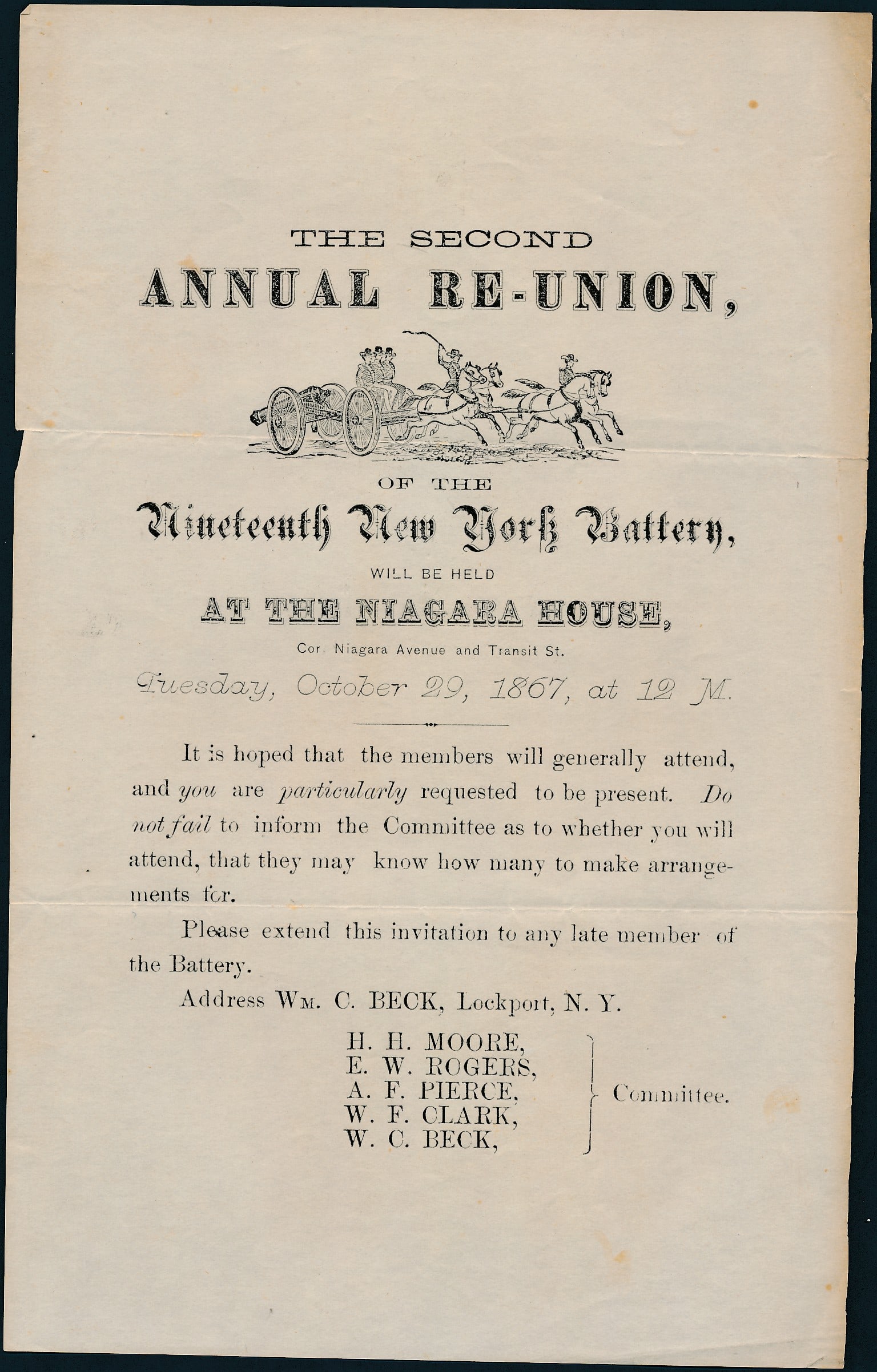 Ex-Confederate Families Programme/card, etc. - 11