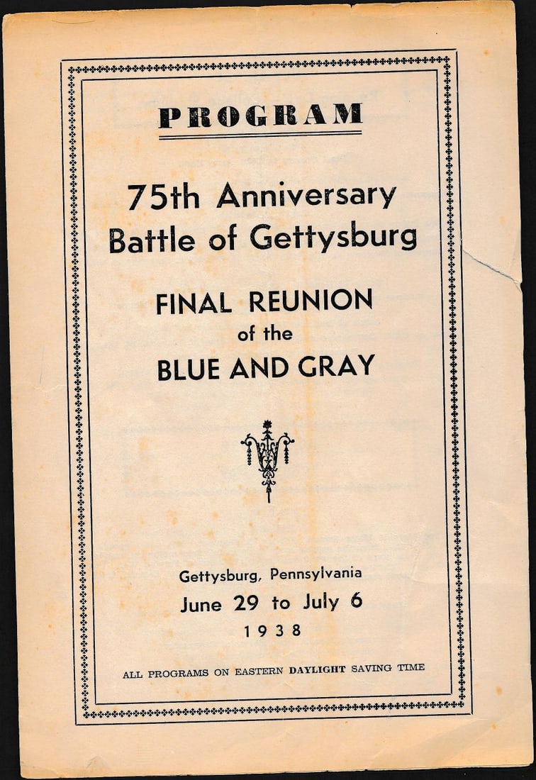 Ex-Confederate Families Programme/card, etc. - 12