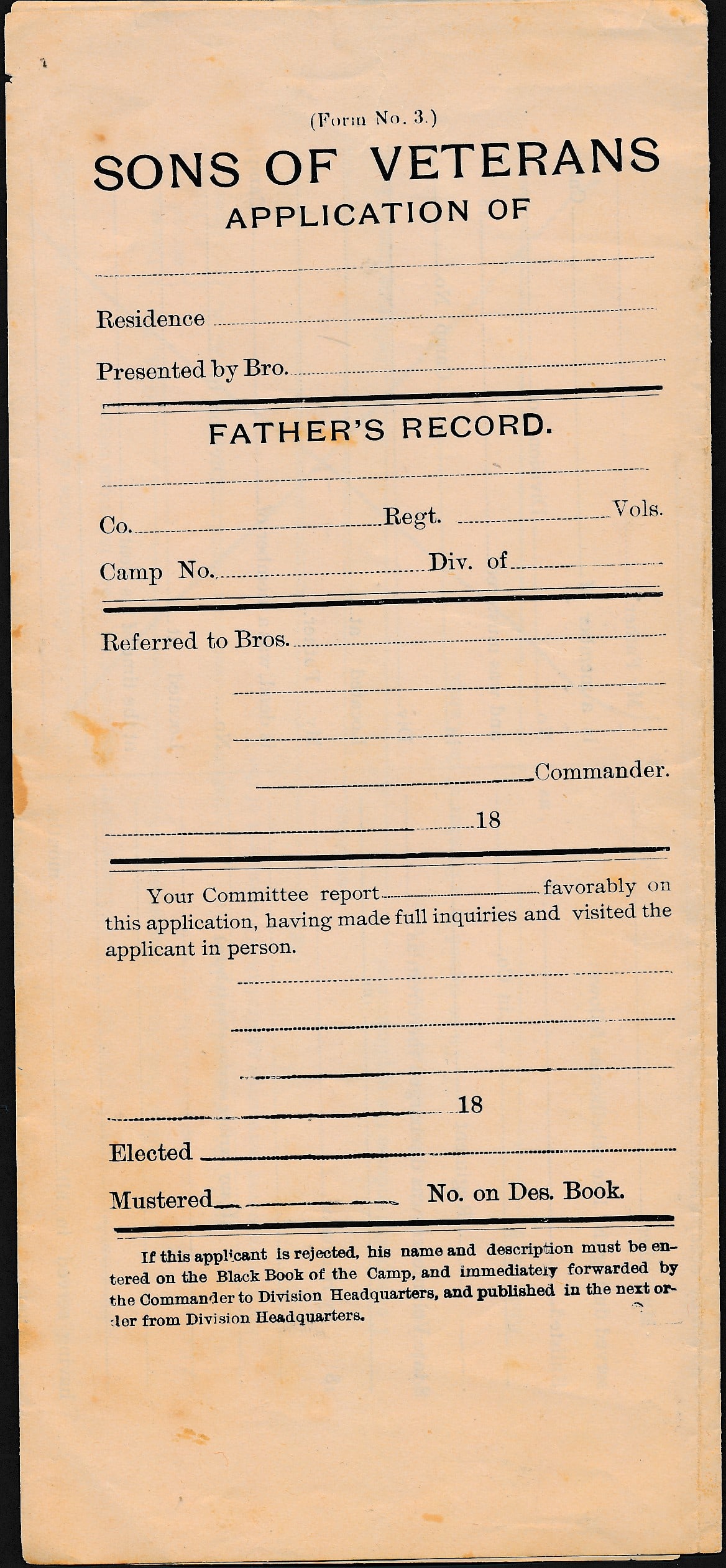 Ex-Confederate Families Programme/card, etc. - 13