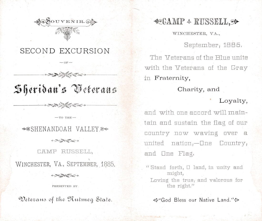 Ex-Confederate Families Programme/card, etc. - 7