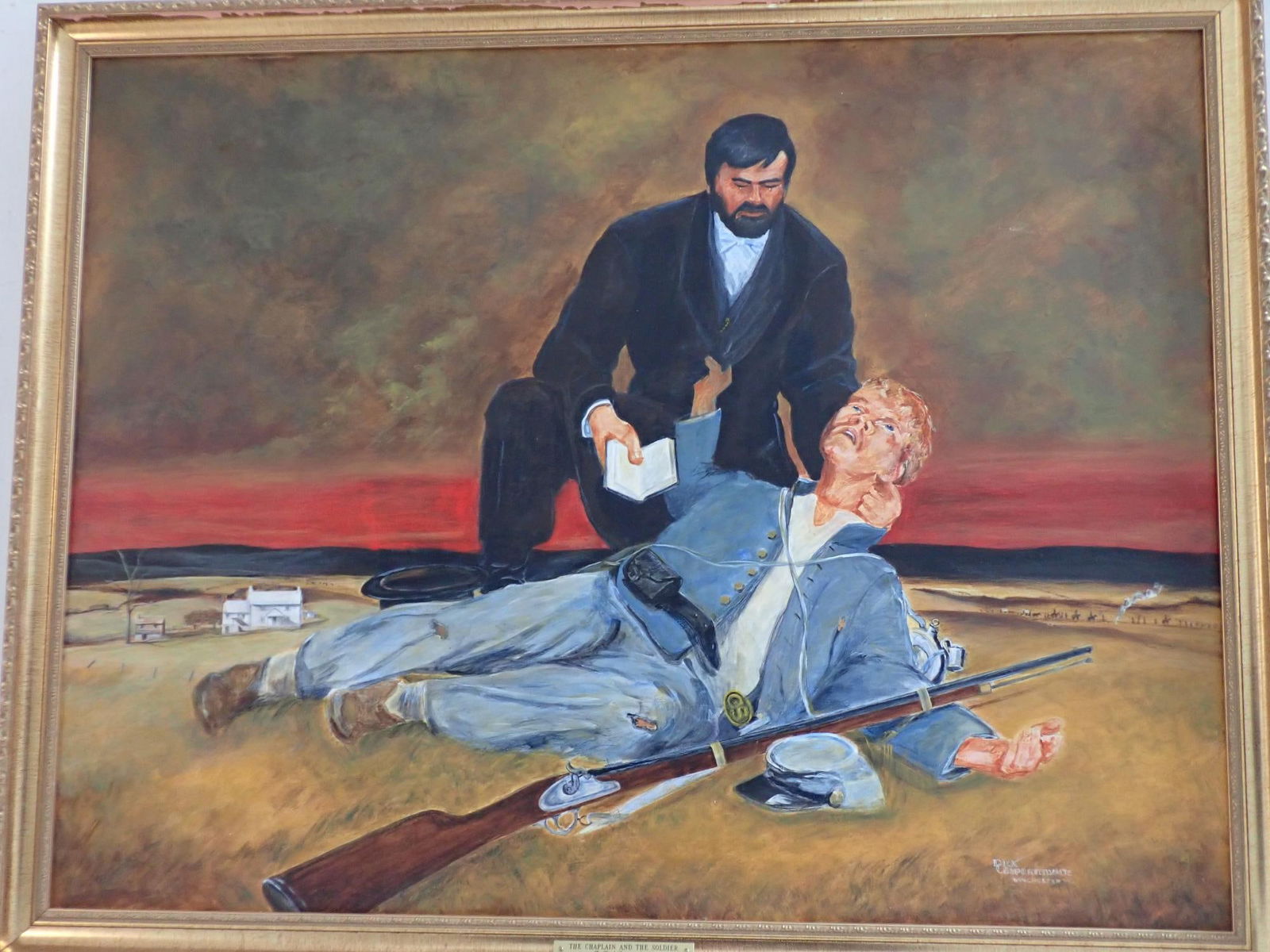 "The Chaplain and the Soldier" Dick Couperthwaite (1 of 12)