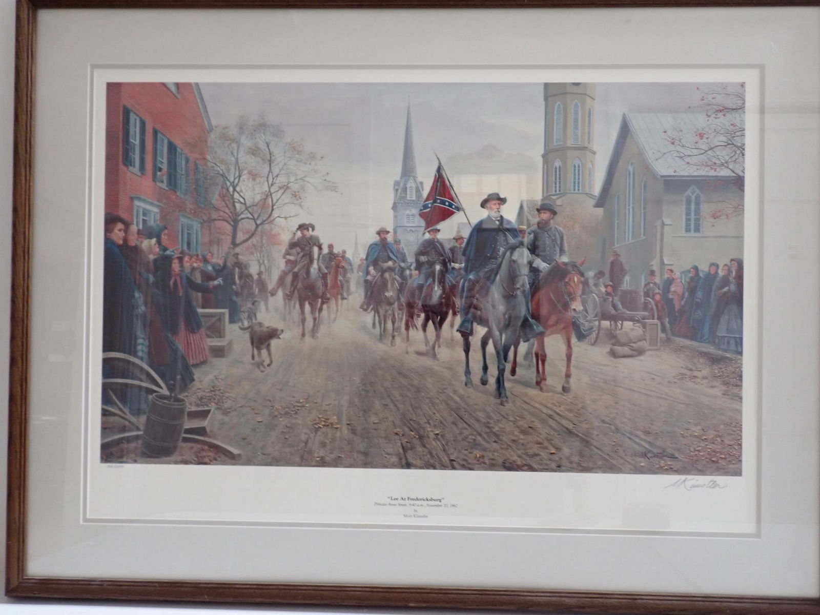 "Lee at Fredericksburg" by Mort Kunstler 368/2000 (1 of 11)