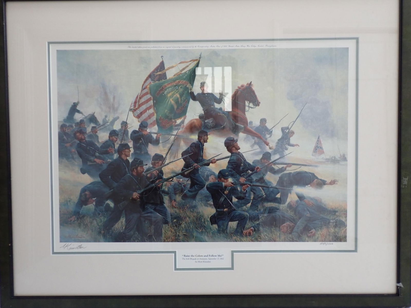 Raise the Colors and Follow Me Mort Kunstler Print (1 of 9)