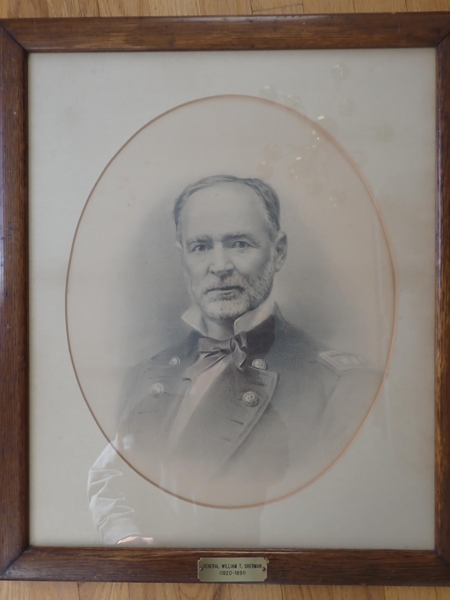 Gen. William T. Sherman Sketch by T.G.S.Landis (1 of 8)