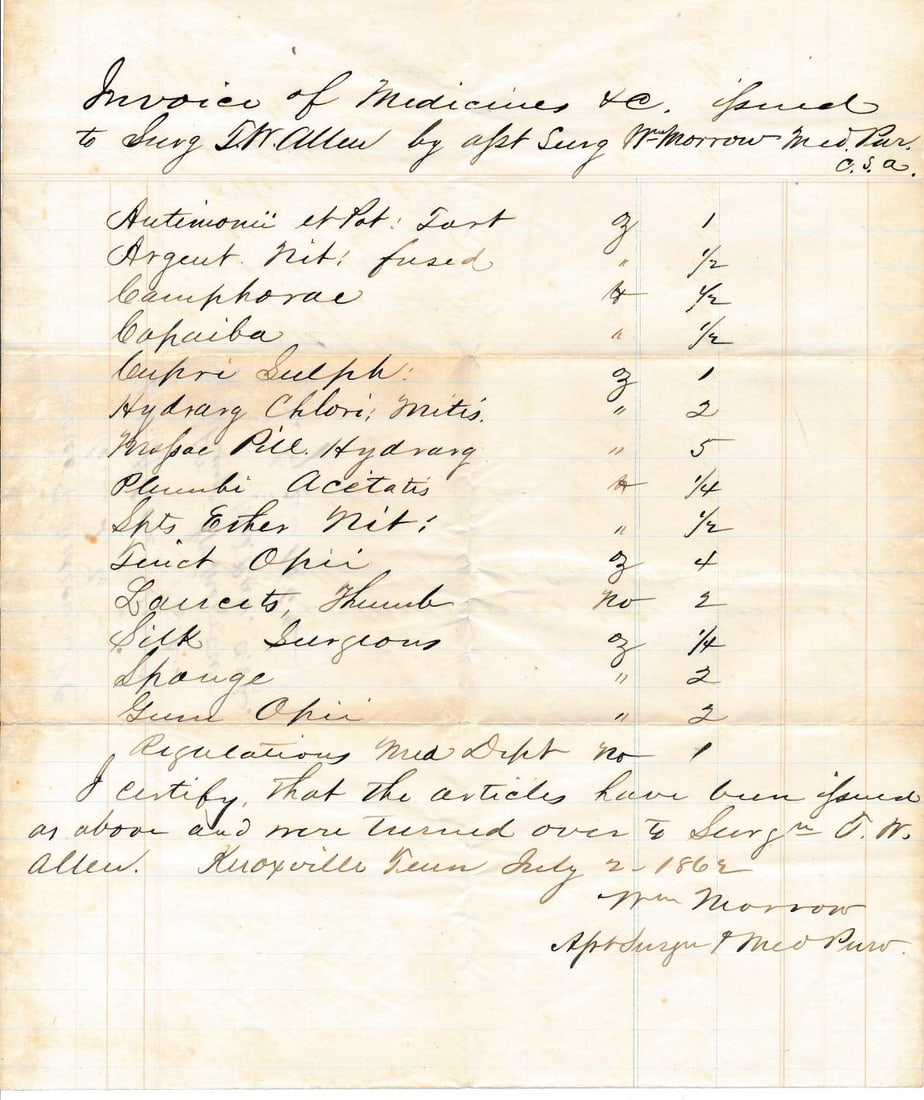 CSA Surgeon & other documents (1 of 18)