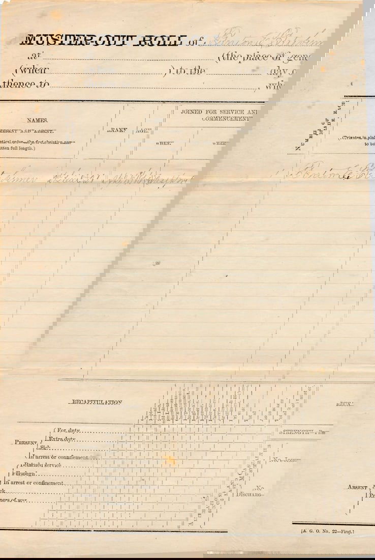 Muster Our Rolls, Pay Documents & others - 16