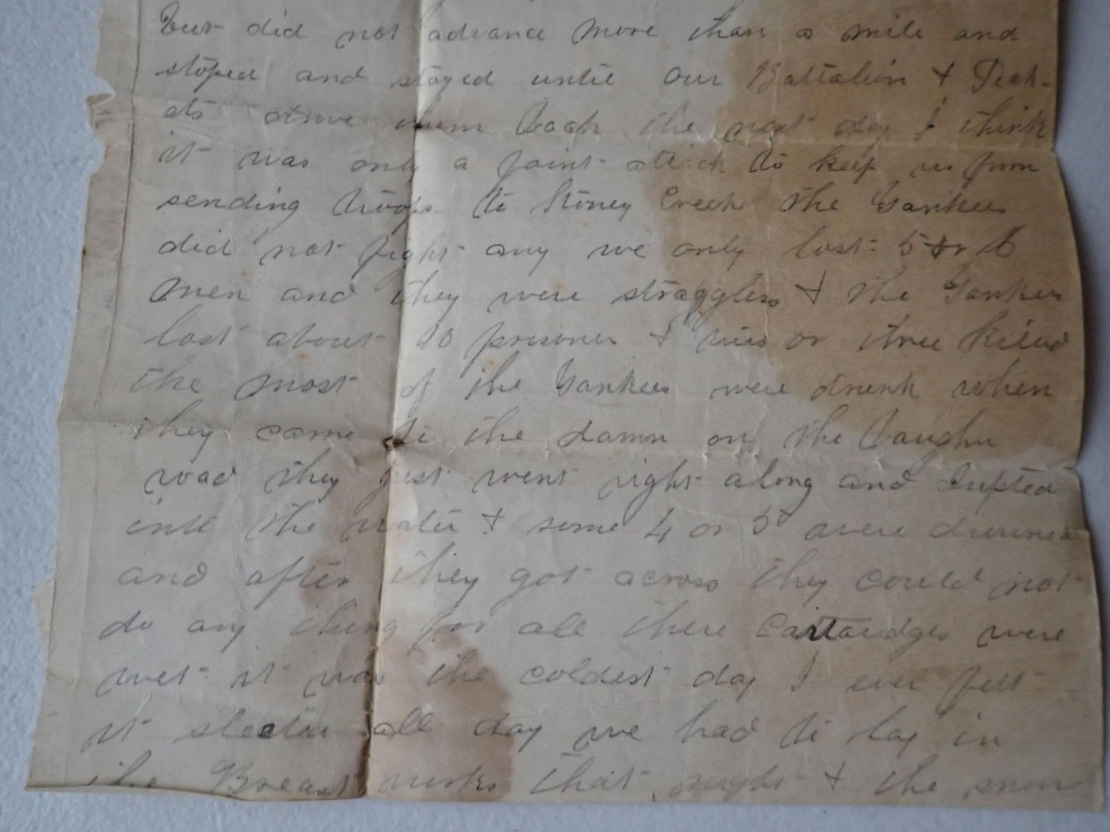 Confederate deceased soldier pay document, etc. - 11