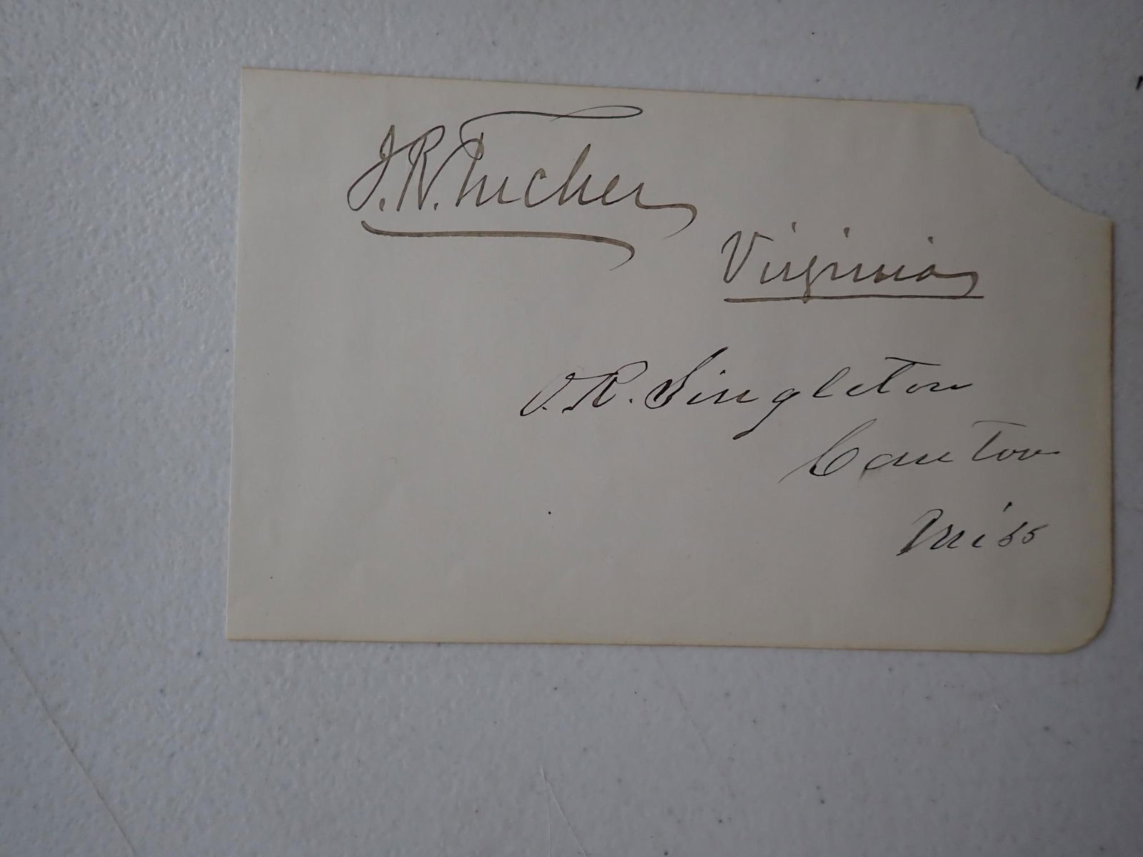 Confederate deceased soldier pay document, etc. - 4