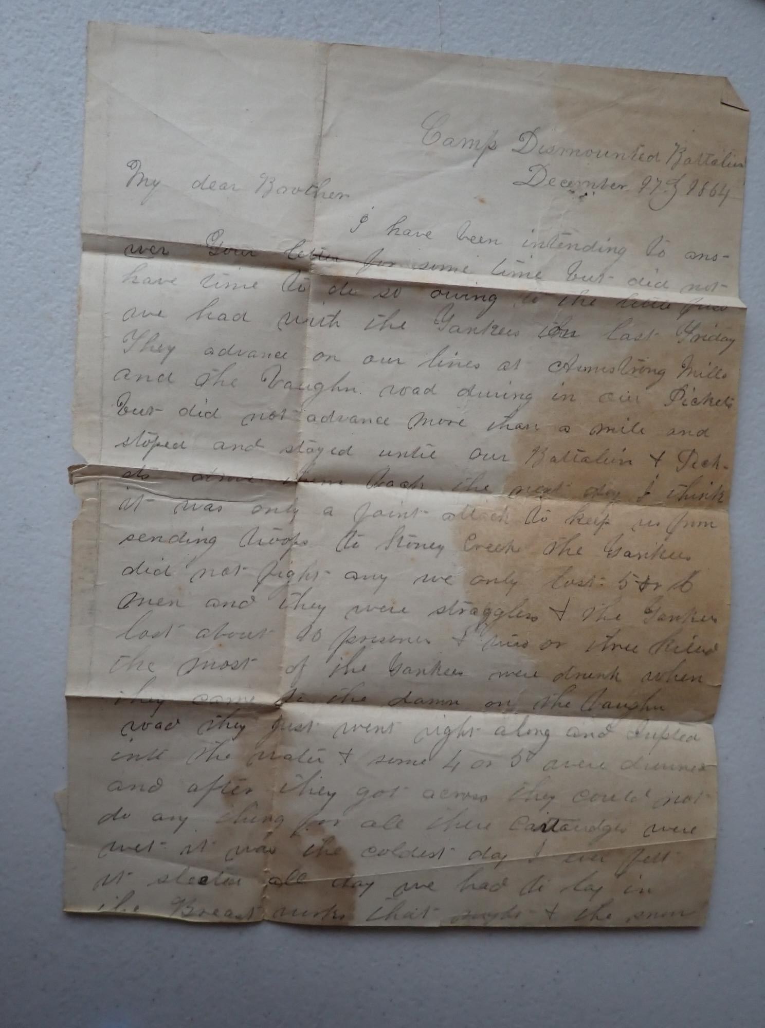 Confederate deceased soldier pay document, etc. - 9