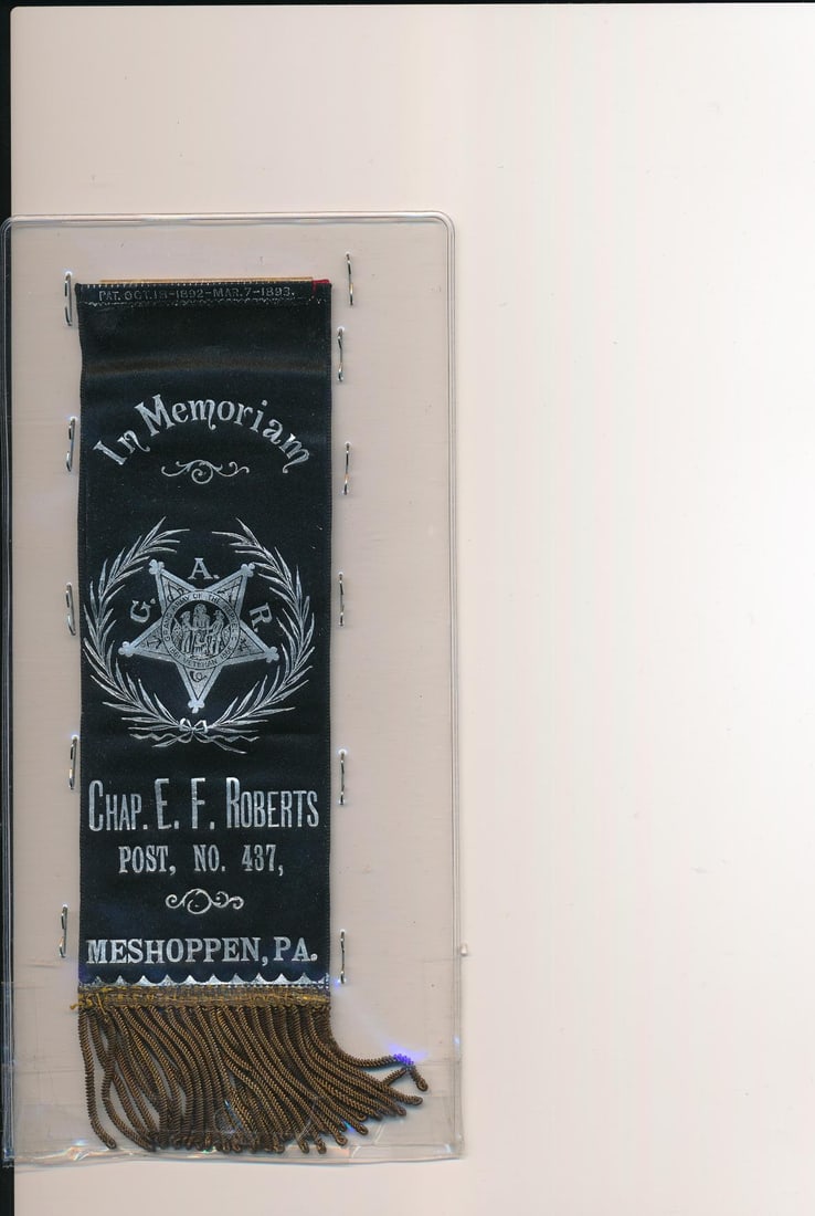 Gen. Butler Captain's & Chaplain's Campaigns, etc.: 1865 Captain's Campaign with General Butler, Chaplain's Campaign, etc. 1900 GAR Broadside and other ephemera.