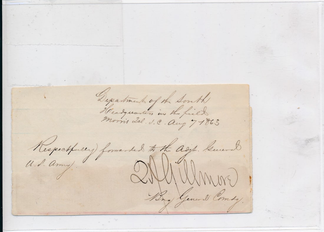 Carolina Ordnance Request, General Orders, etc. (1 of 16)