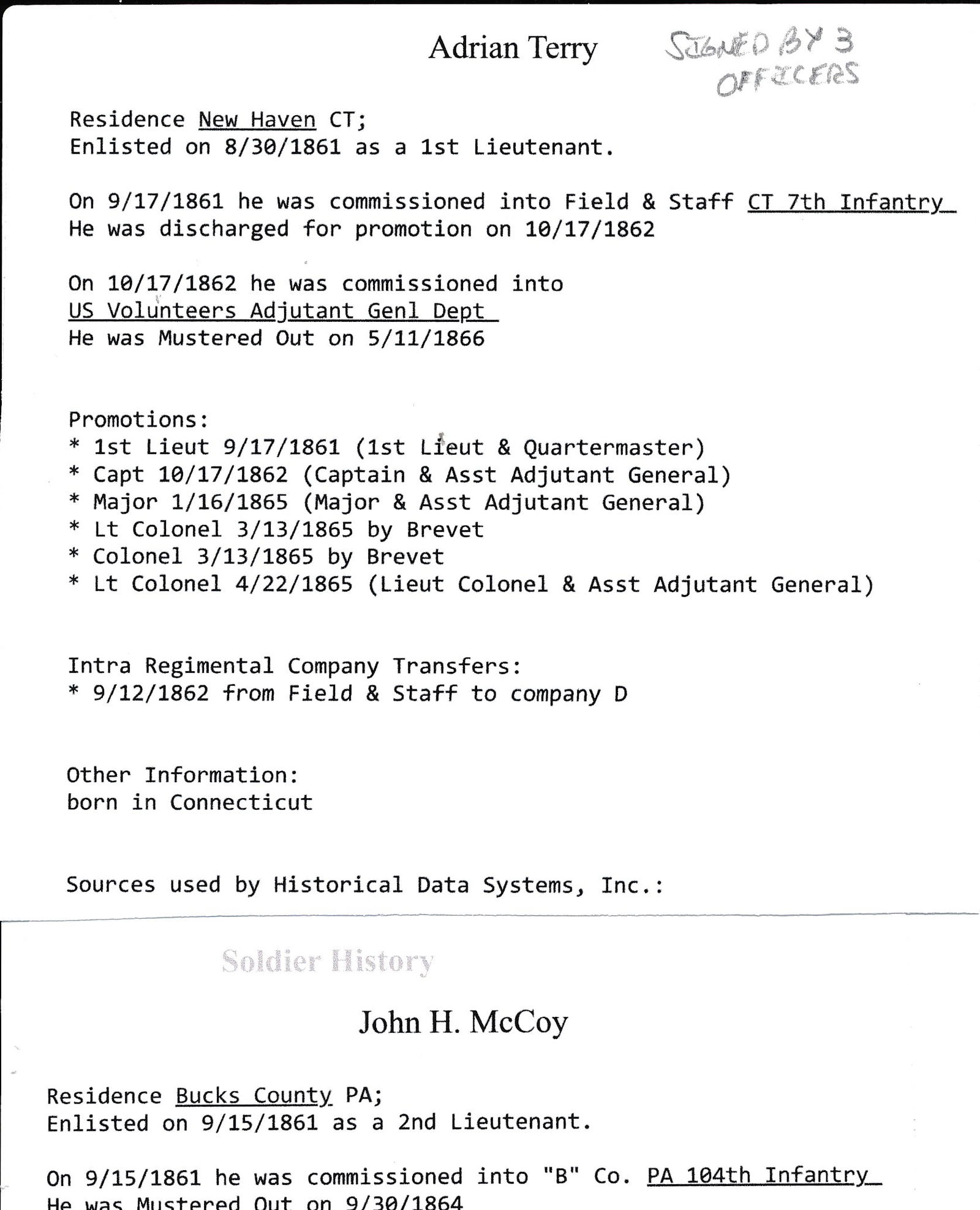 Carolina Ordnance Request, General Orders, etc. - 6