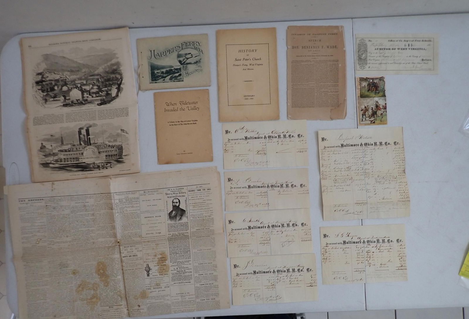 Harper's Ferry Docs, Booklets, Newspapers, etc. (1 of 15)