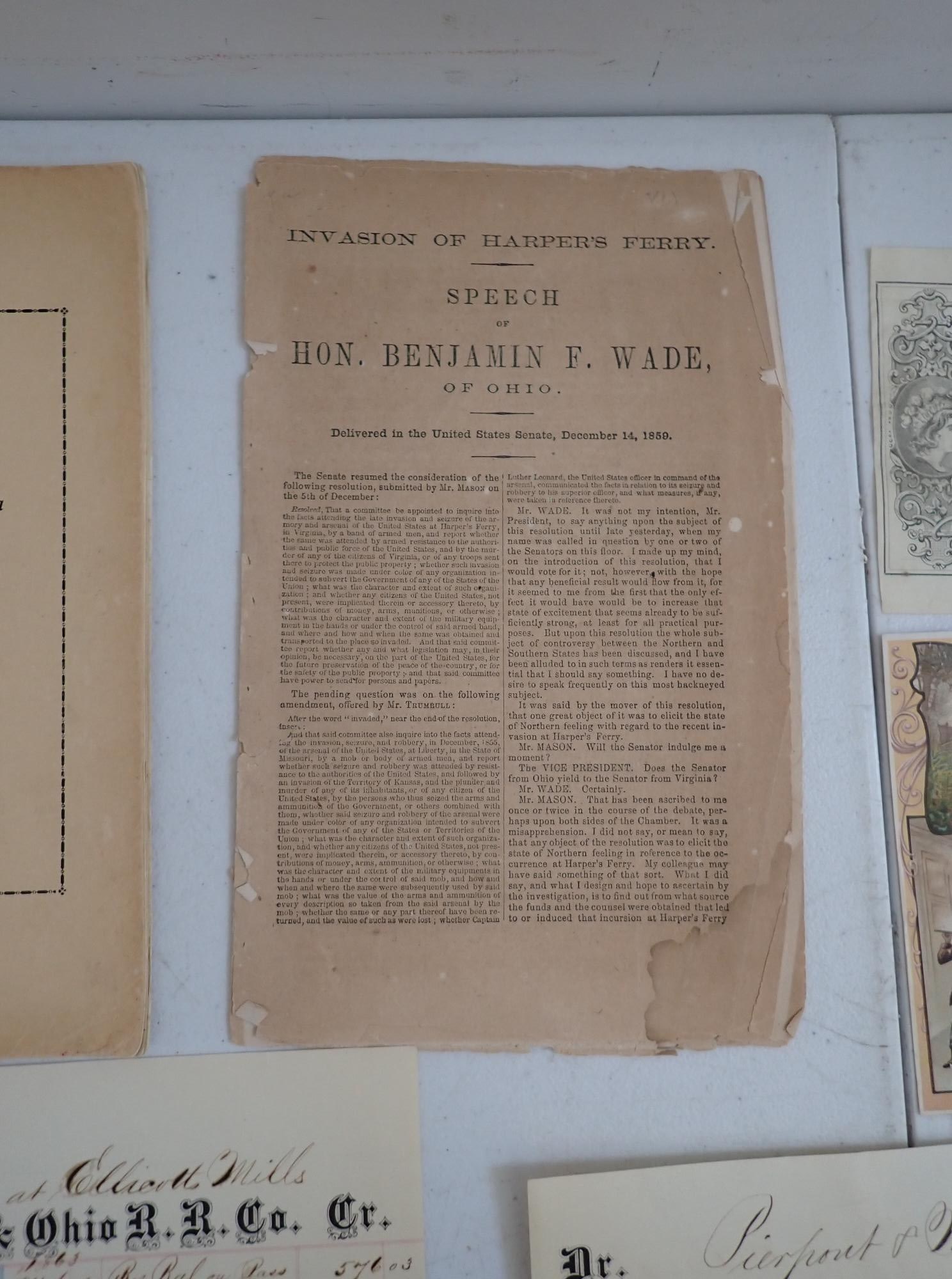 Harper's Ferry Docs, Booklets, Newspapers, etc. - 8