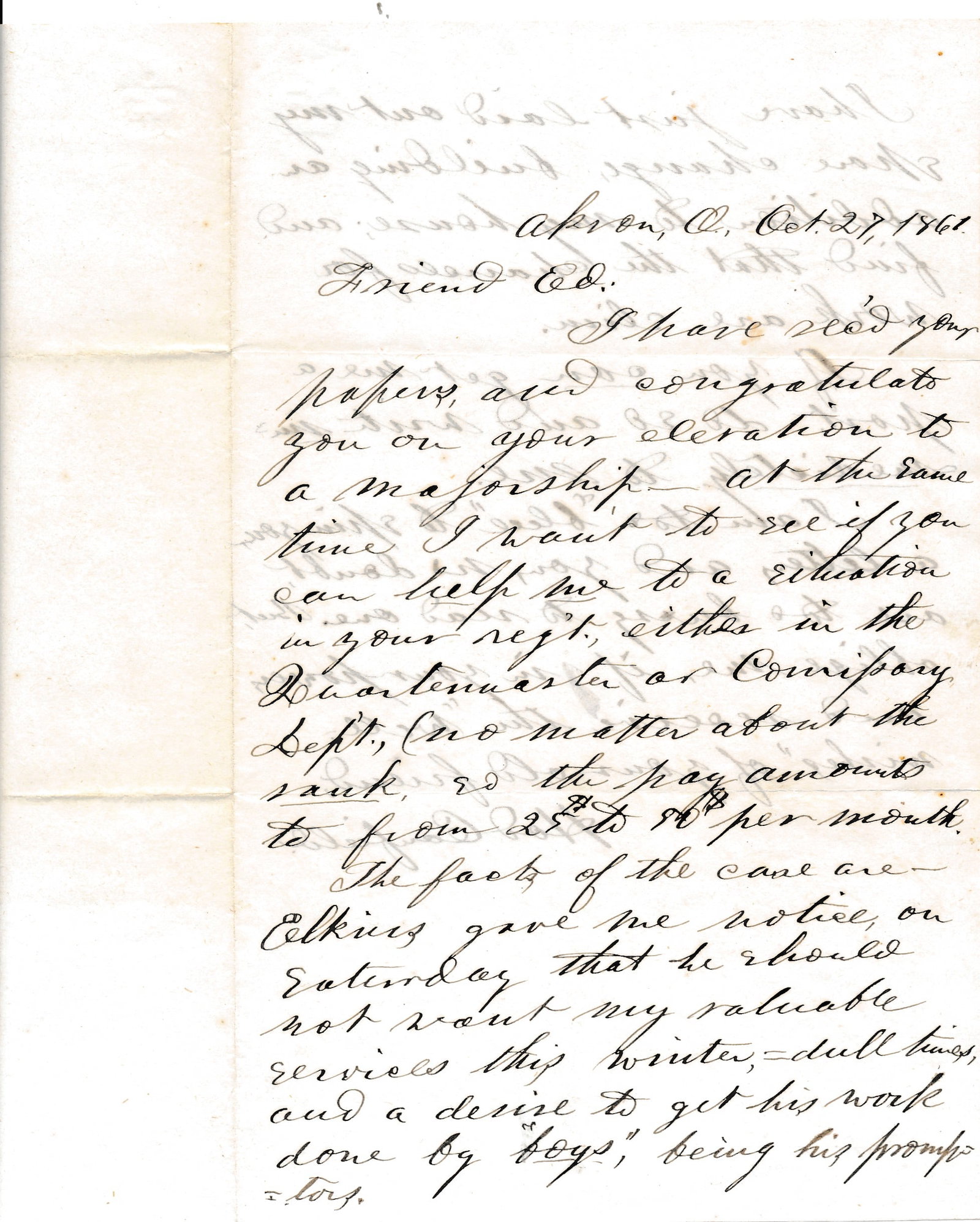 John Avis Brown's Jailer Harper's Ferry docs. (1 of 19)
