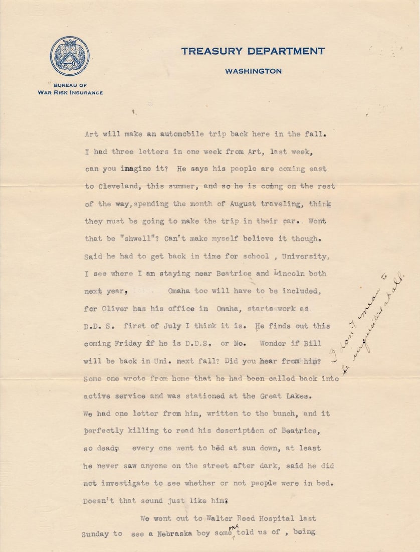 Miscellaneous Post-war docs, GAR, pension docs - 18