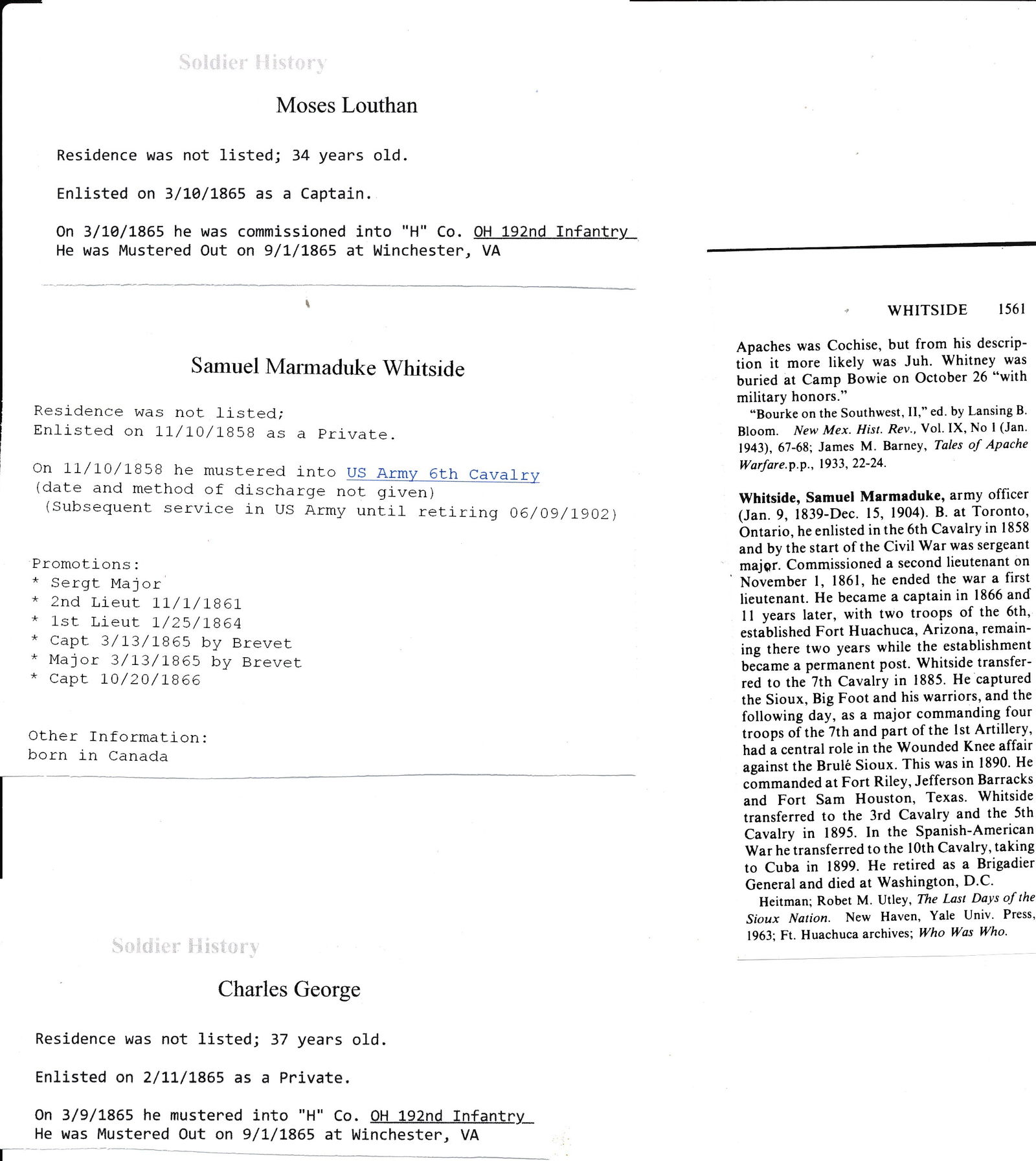 Civil War discharge documents - 3