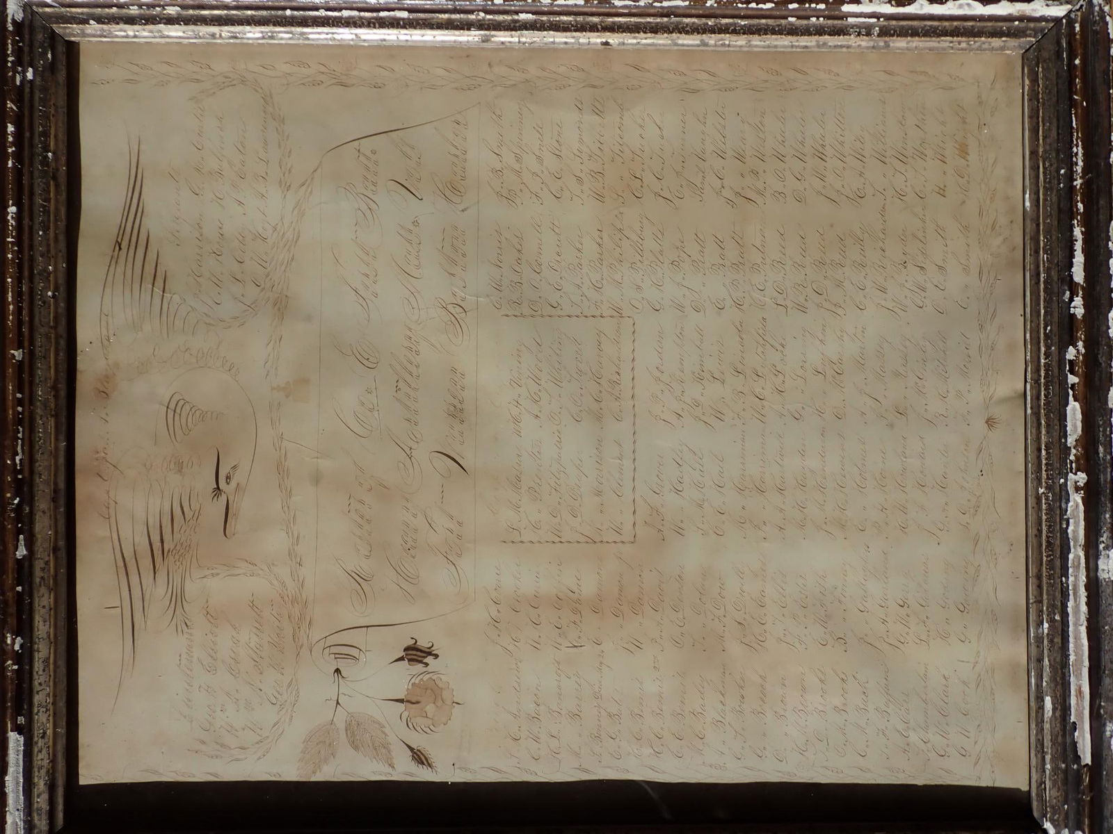 1862 Co. E, First, Mass. Heavy Artillery Record (1 of 11)