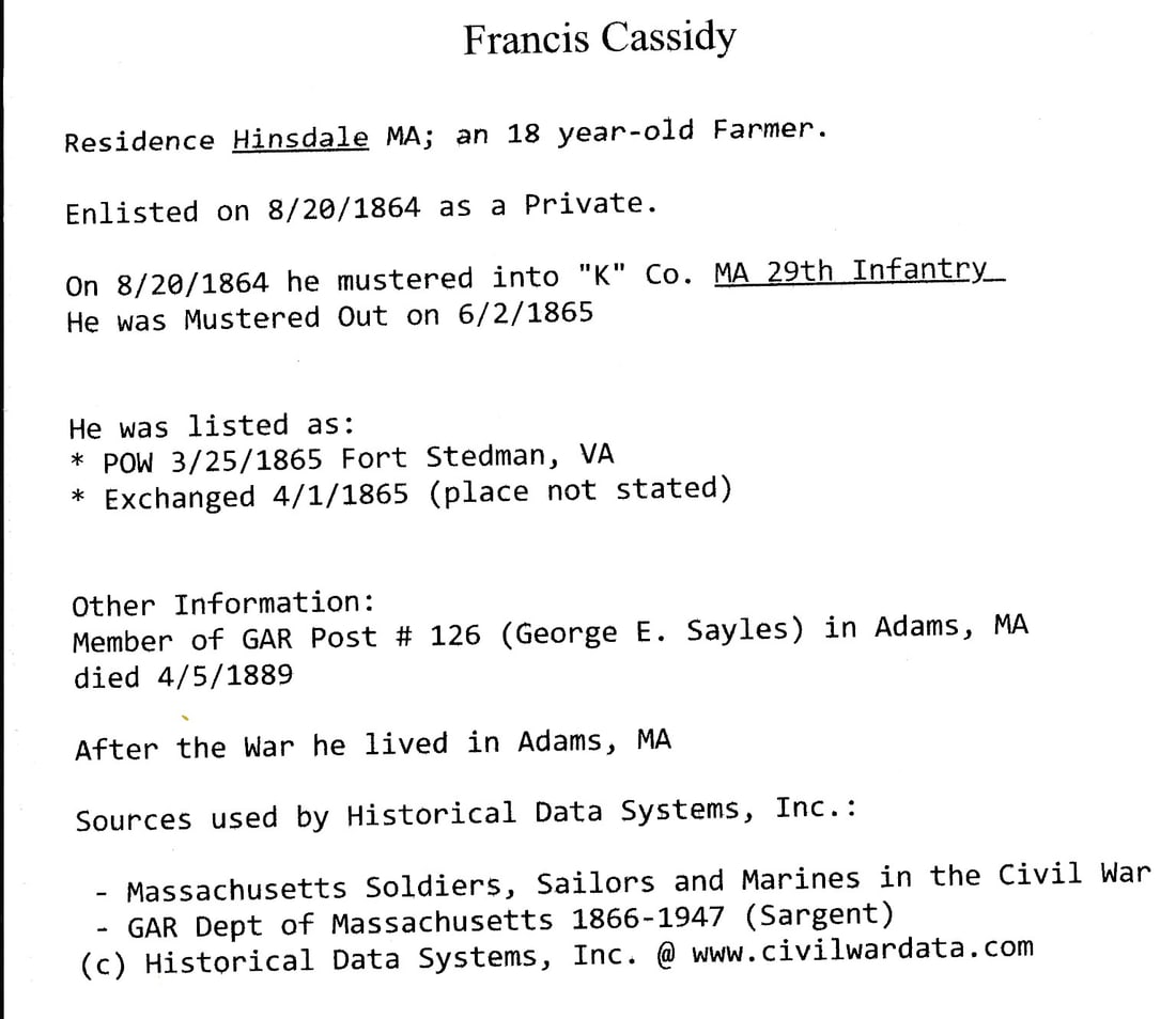 Quartermaster's Store, & other Mass Documents - 4