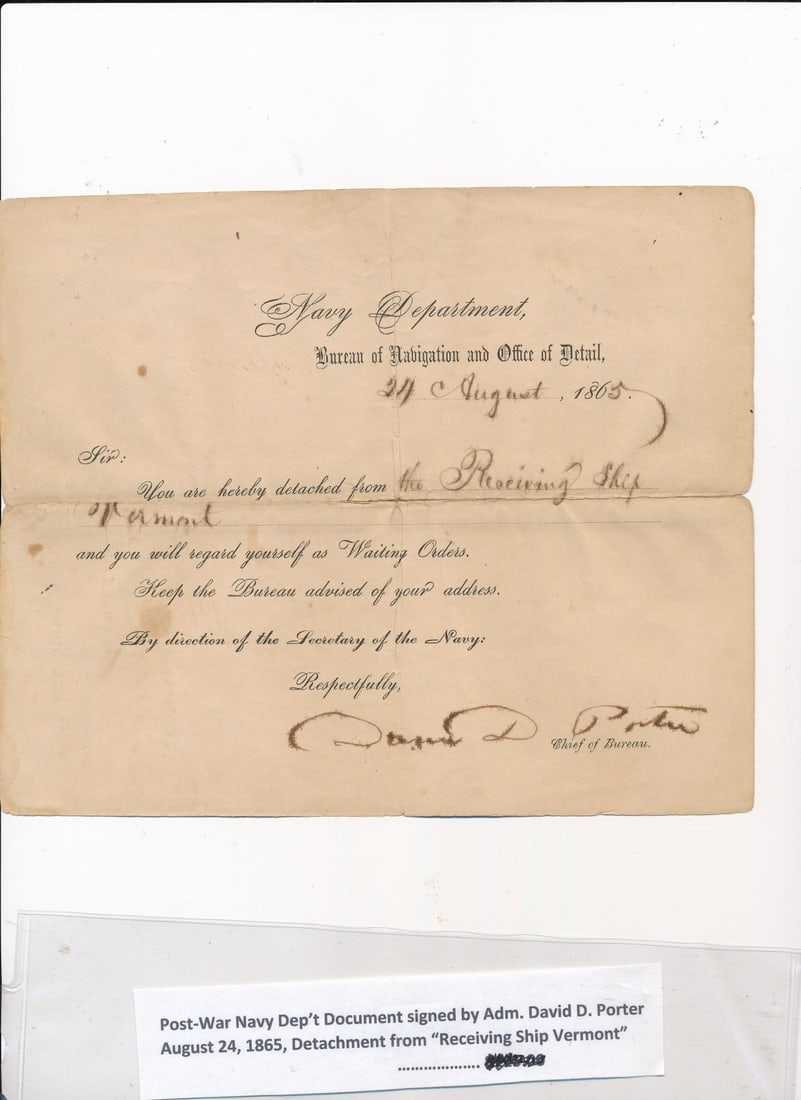 Officers' signatures, printed speeches, etc., (1 of 14)