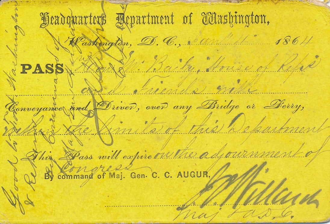 Frederick Holliday CSA Congress & other signatures (1 of 20)