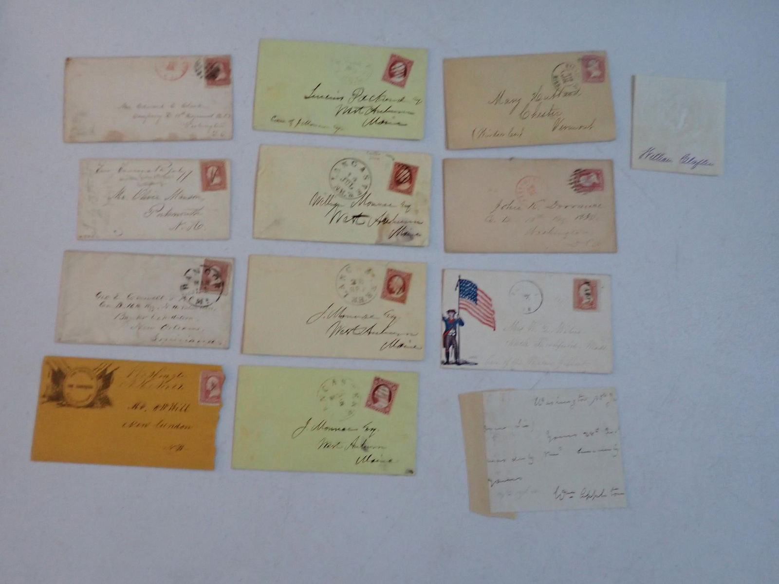 MA Governor William Claflin & Congressman signed (1 of 14)