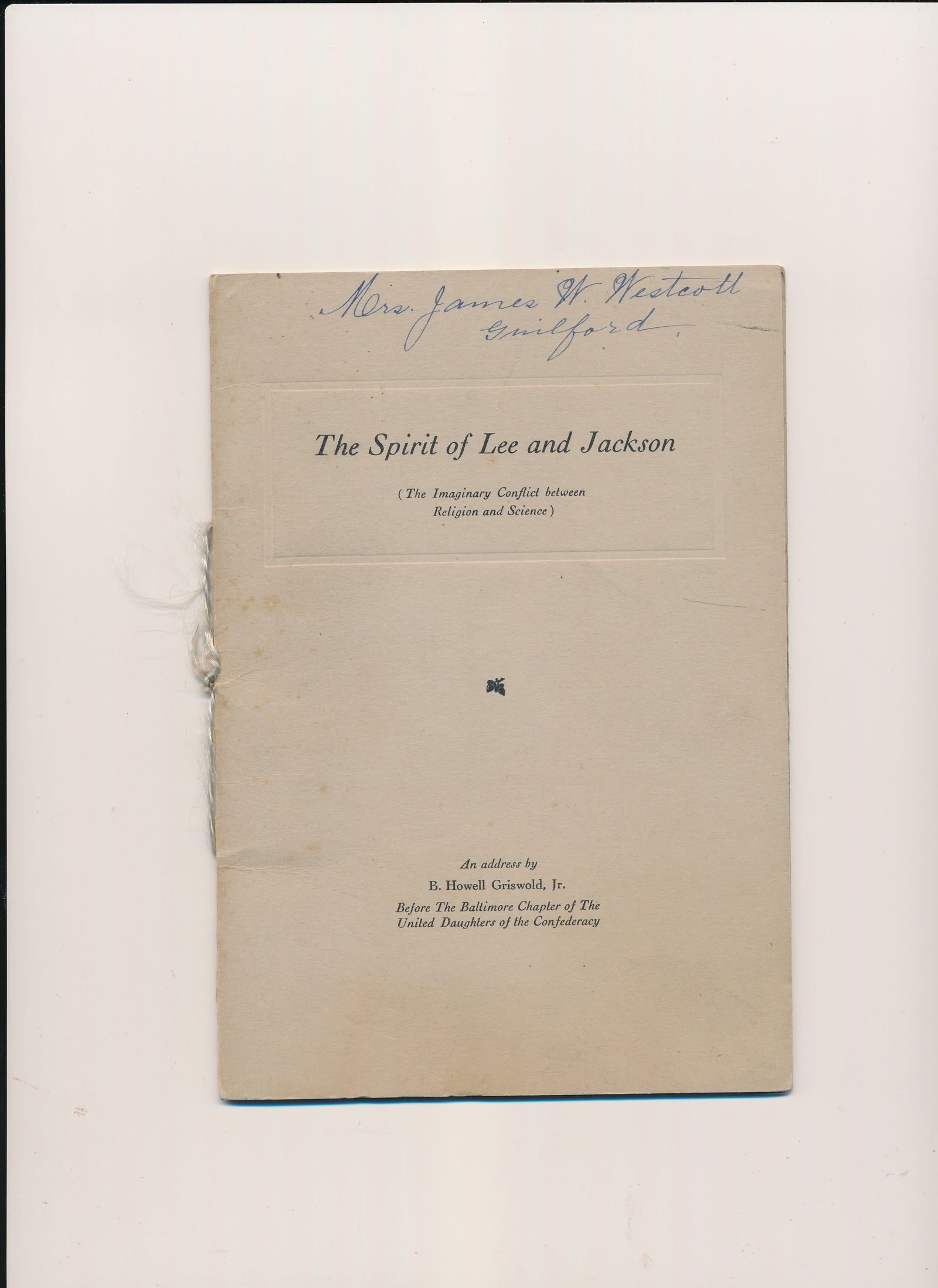 Confederate Veterans & other booklets & programs - 11