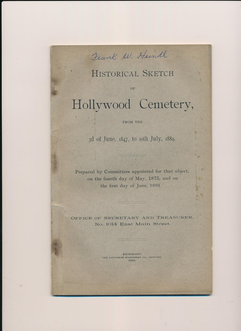 Confederate Veterans & other booklets & programs - 2
