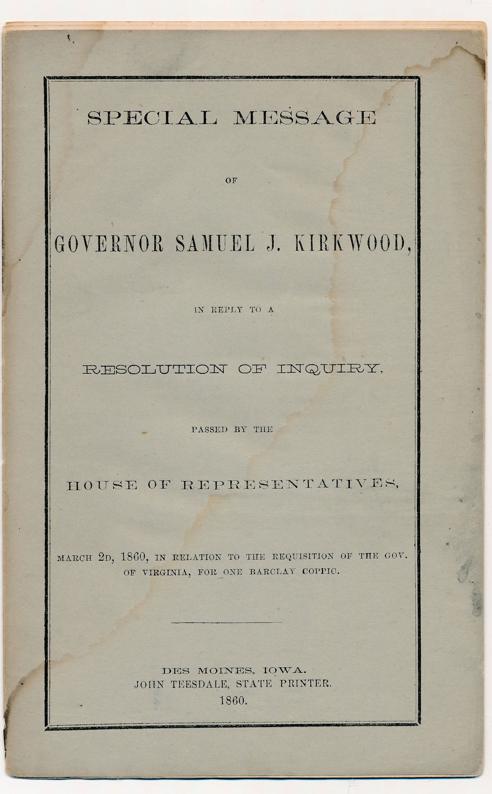 John Brown & Harper's Ferry Pamphlets & Booklets (1 of 10)