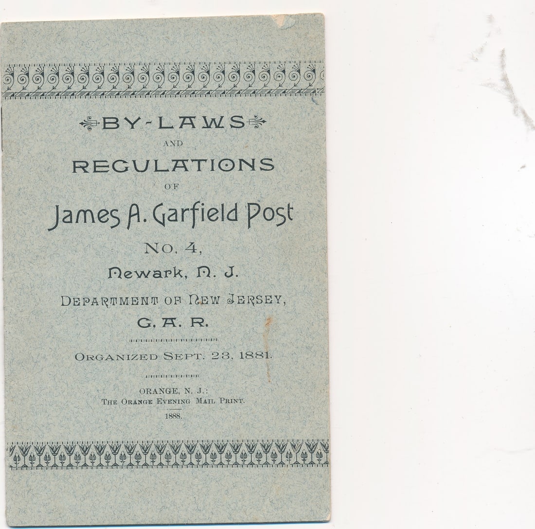 GAR booklets & ephemera - 12