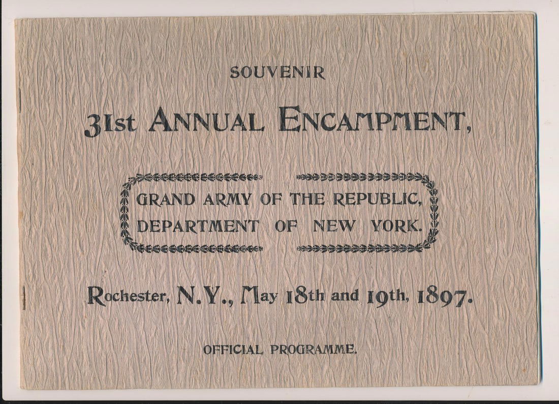 GAR booklets & ephemera - 19