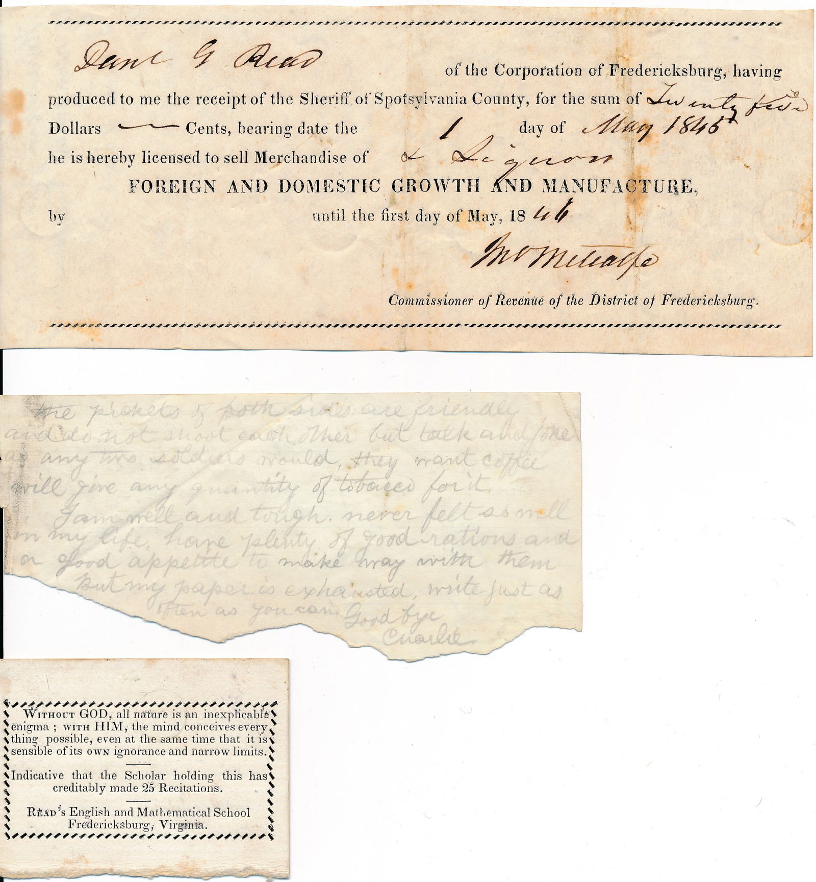 Charles Howe MA 36th Battle of Blue Springs, TN (1 of 18)